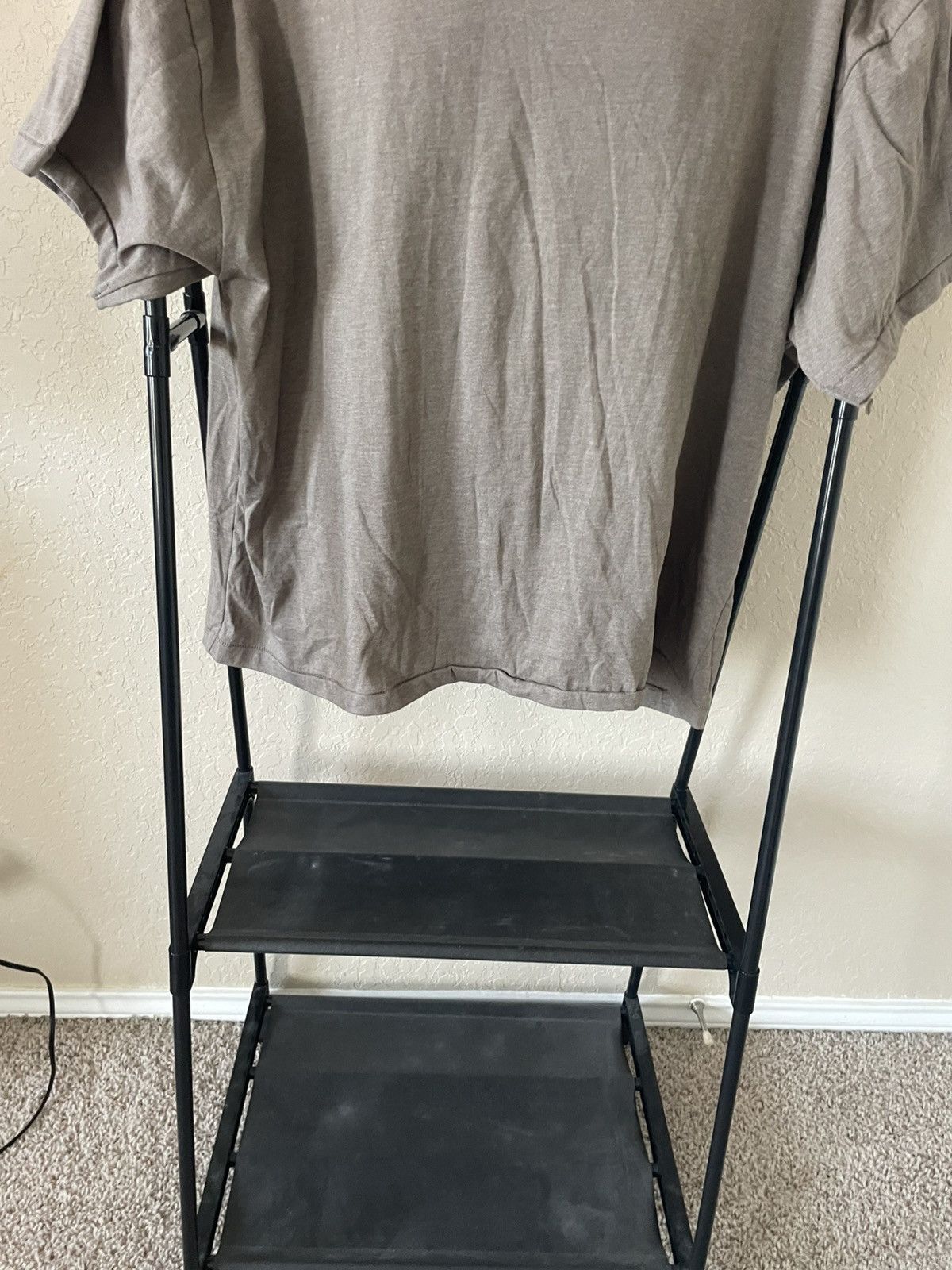 MNML Sheer Oversized V Neck tee nwt Size US M / EU 48-50 / 2 - 3 Thumbnail