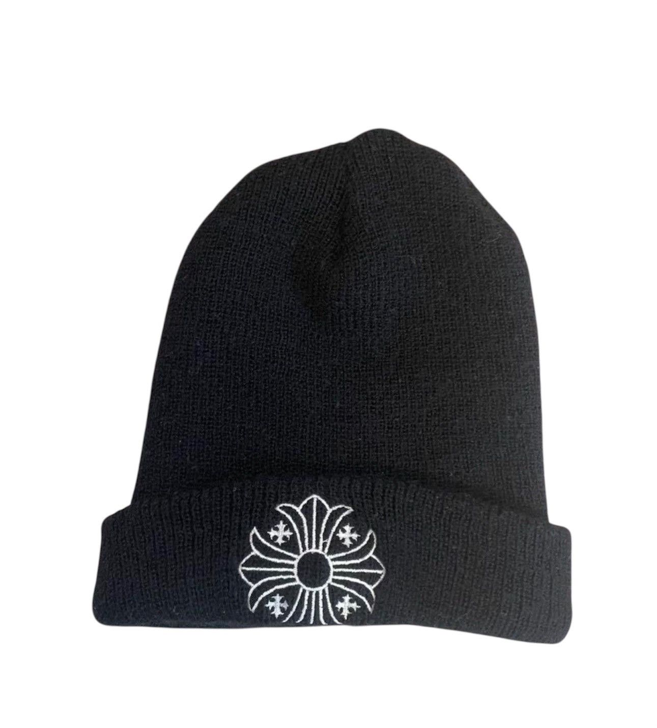 帽子 Chrome Hearts Wool Horseshoe Beanie Chrome Hearts Horseshoe Skull Cap Beanie Black - US