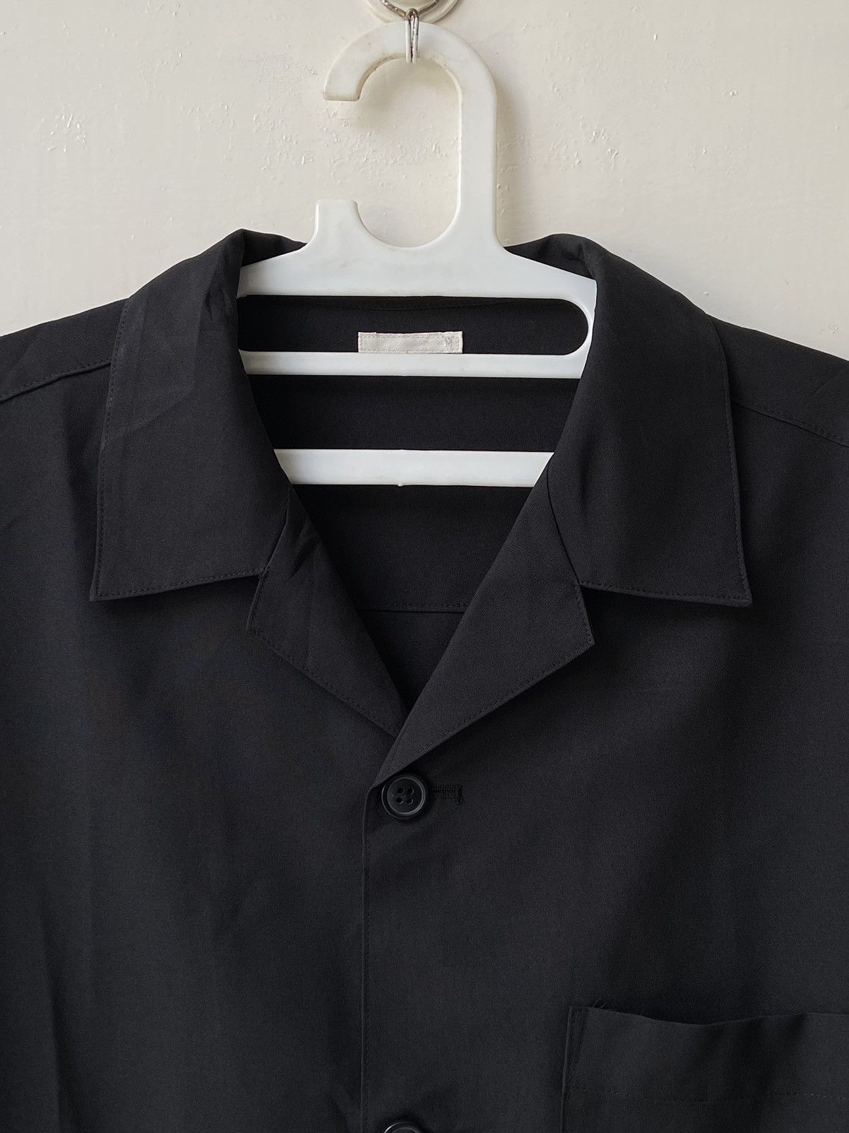 GU GU Black Boxy Oversize Shirt Size US XL / EU 56 / 4 - 4 Thumbnail