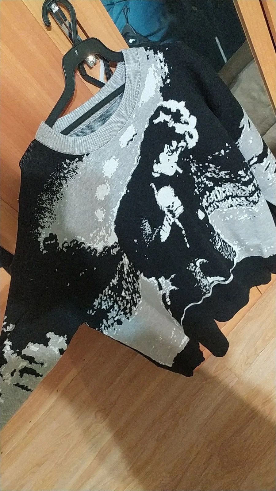 Japanese Brand × Vintage Sweater Harajuku style Knitted cartoon anime Gothic Y2K Size US L / EU 52-54 / 3 - 2 Thumbnail
