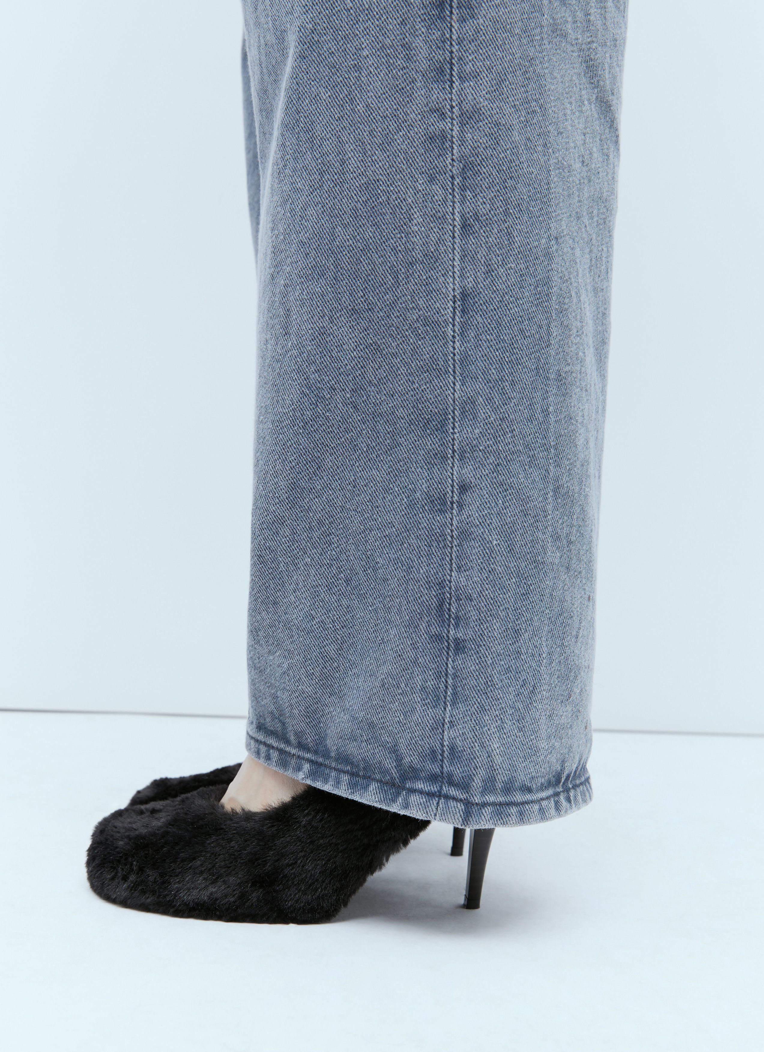 Stella McCartney Ryder Faux Fur High Heels Size US 6 / IT 36 - 1 Thumbnail