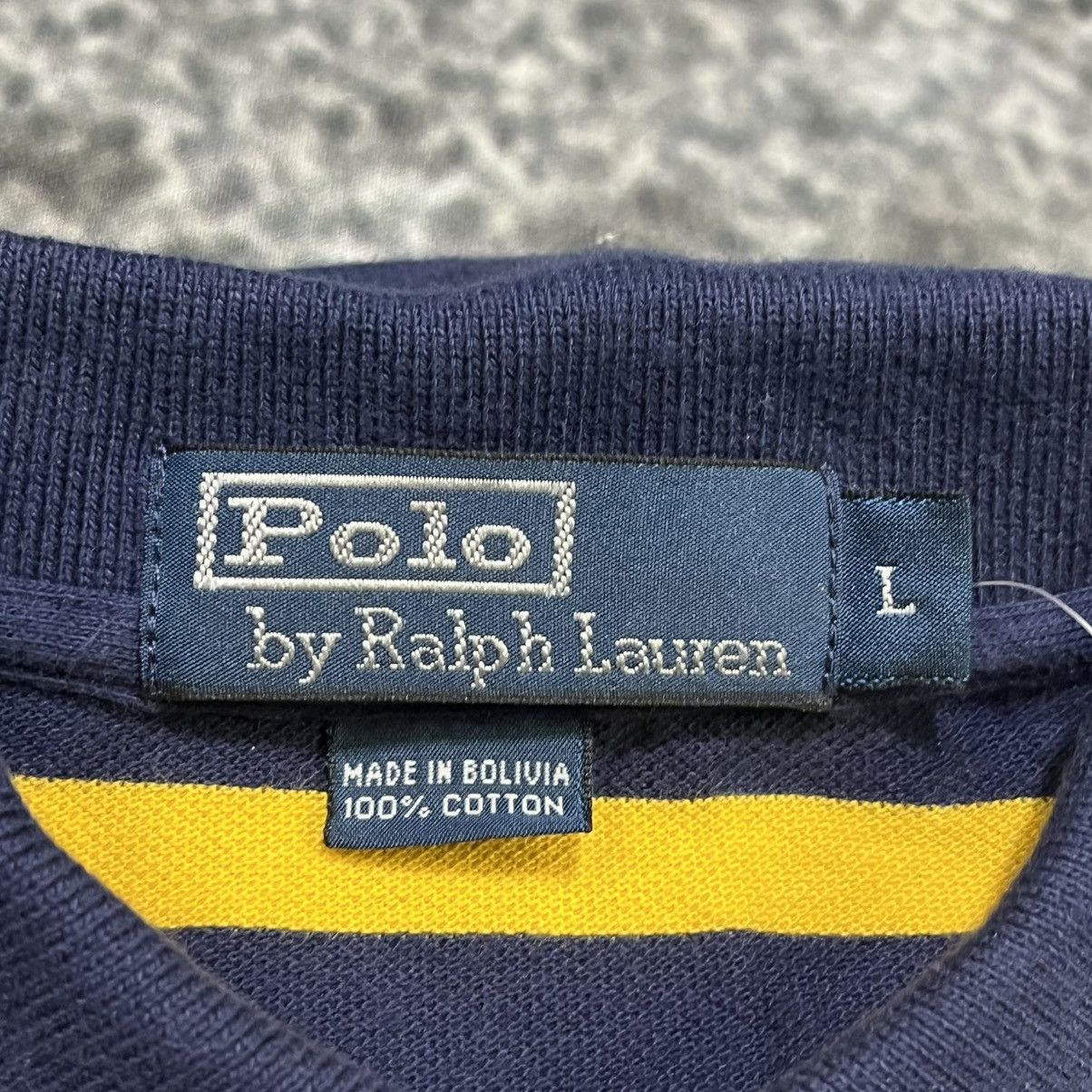 Polo Ralph Lauren Vintage Polo Ralph Lauren Striped Longsleeve Polo Shirt NEW Size US L / EU 52-54 / 3 - 6 Thumbnail