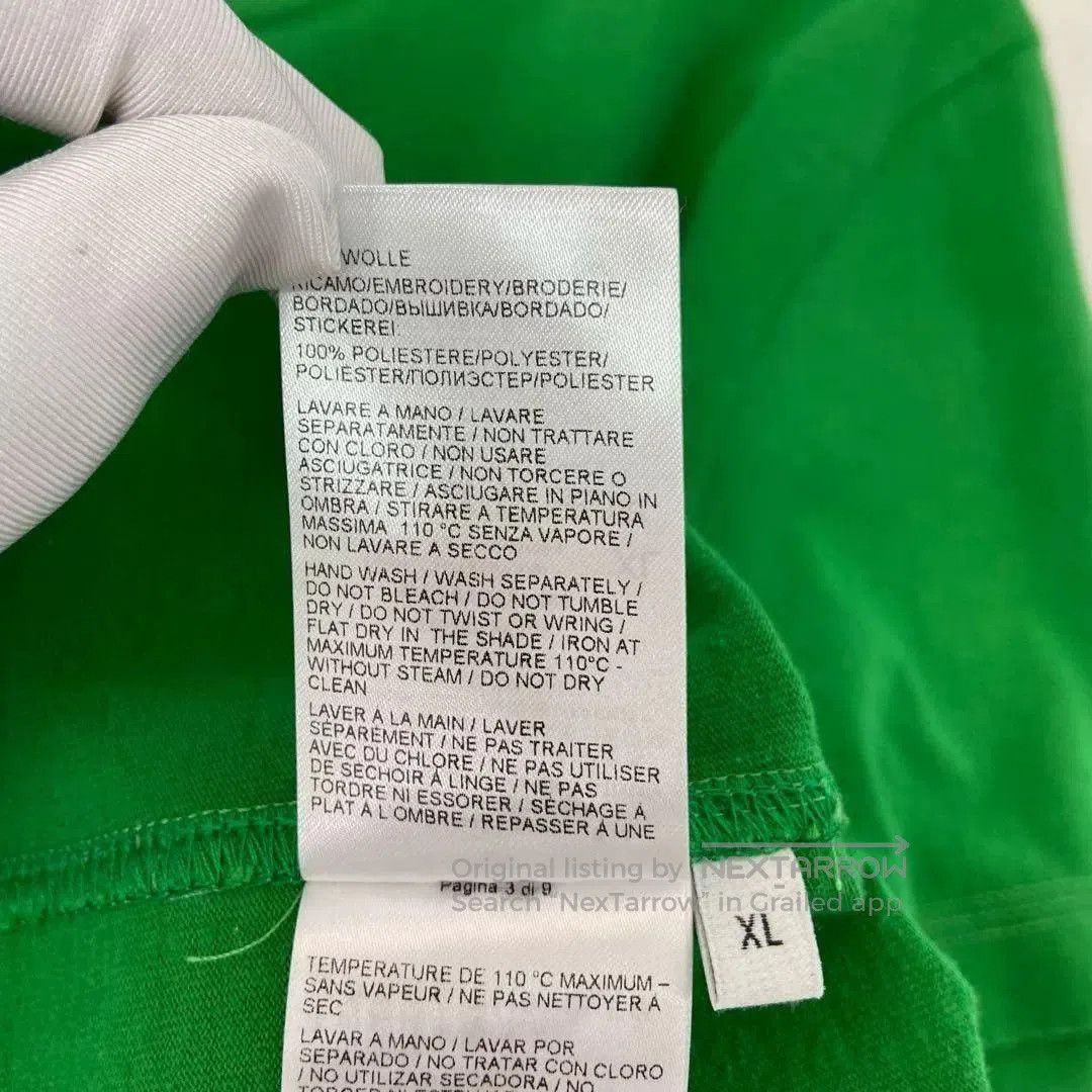 Bottega Veneta Bottega Veneta Green Crewneck T-shirt XL. Size US XL / EU 56 / 4 - 8 Thumbnail