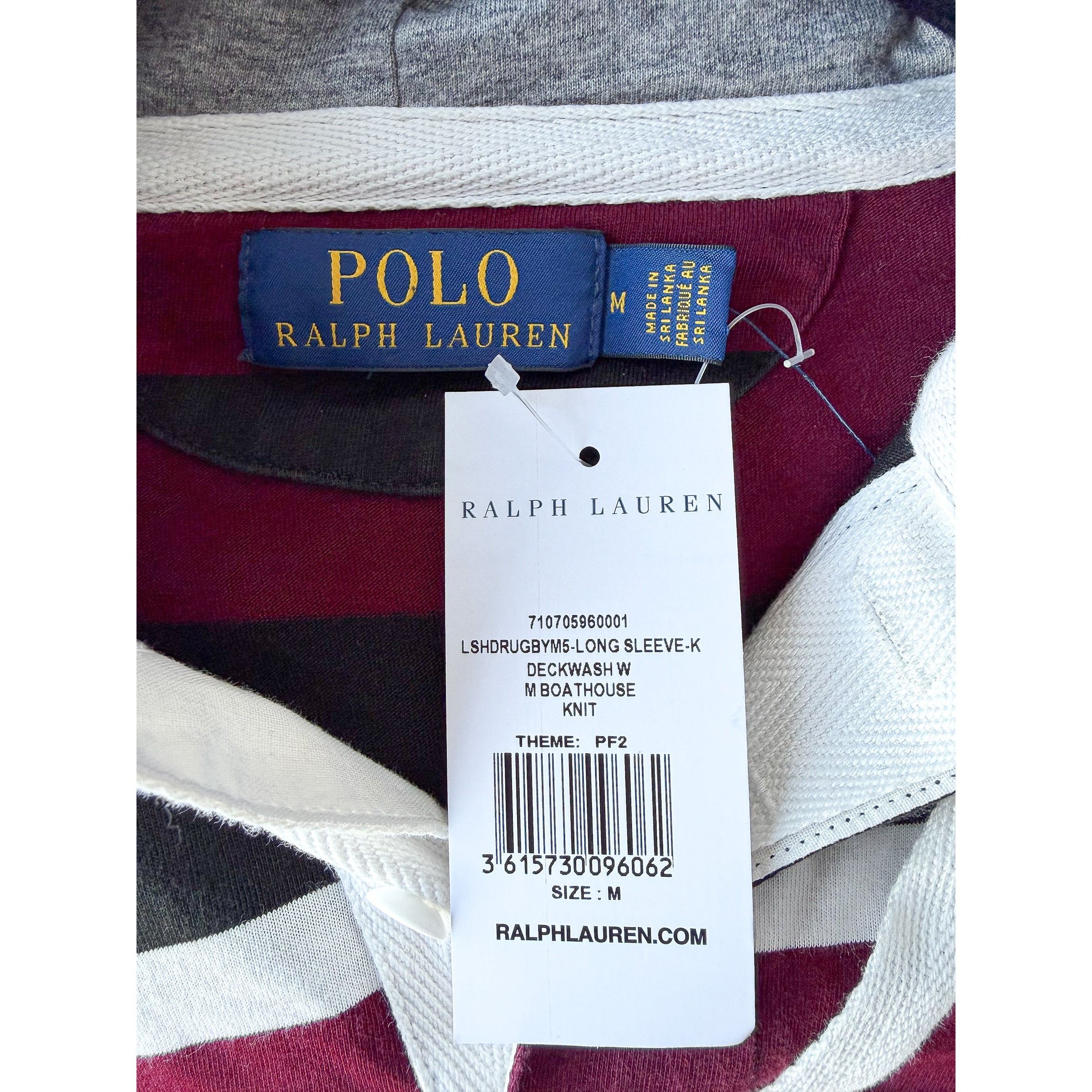 Polo Ralph Lauren Ralph Lauren Polo Rugby Boat House Striped Shirt Size US M / EU 48-50 / 2 - 6 Thumbnail