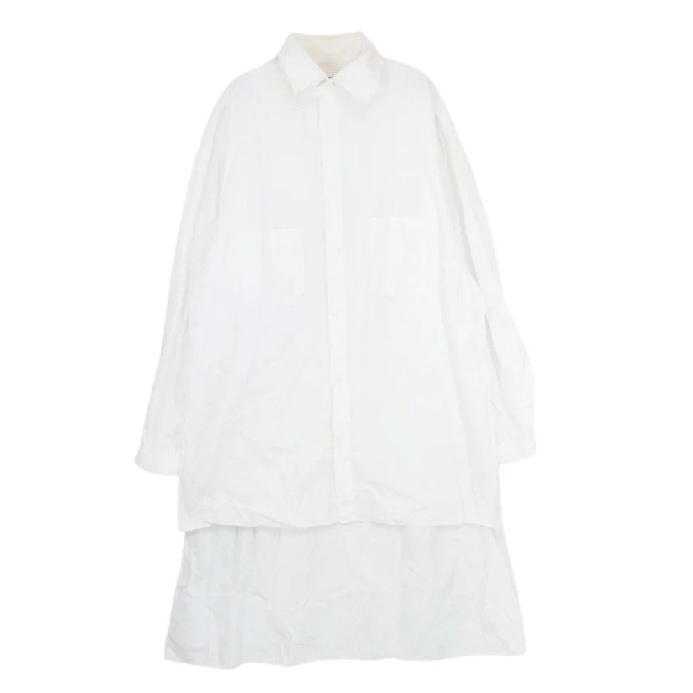 Yohji Yamamoto Yohji Yamamoto Pour Homme 17AW Logo Long Sleeve Size US M / EU 48-50 / 2 - 1 Thumbnail