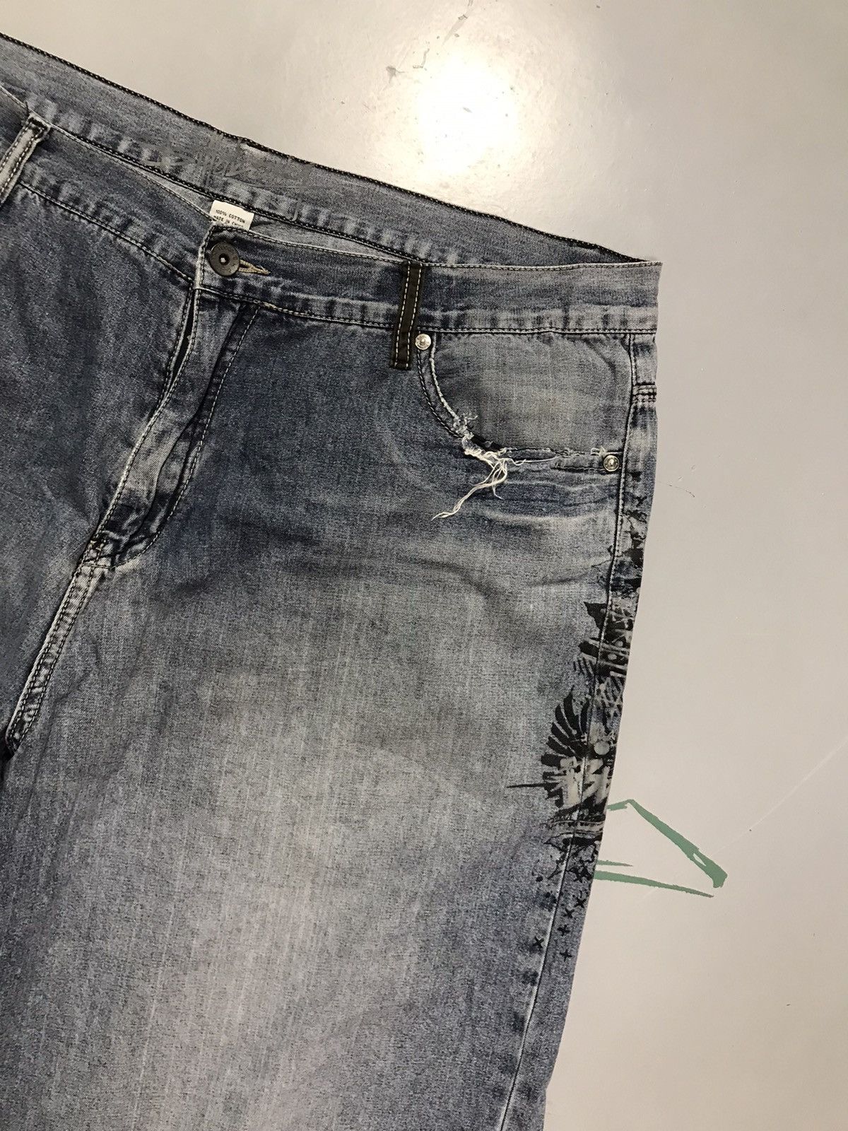 Billabong Vintage billabong denim jort Size US 40 / EU 56 - 5 Thumbnail
