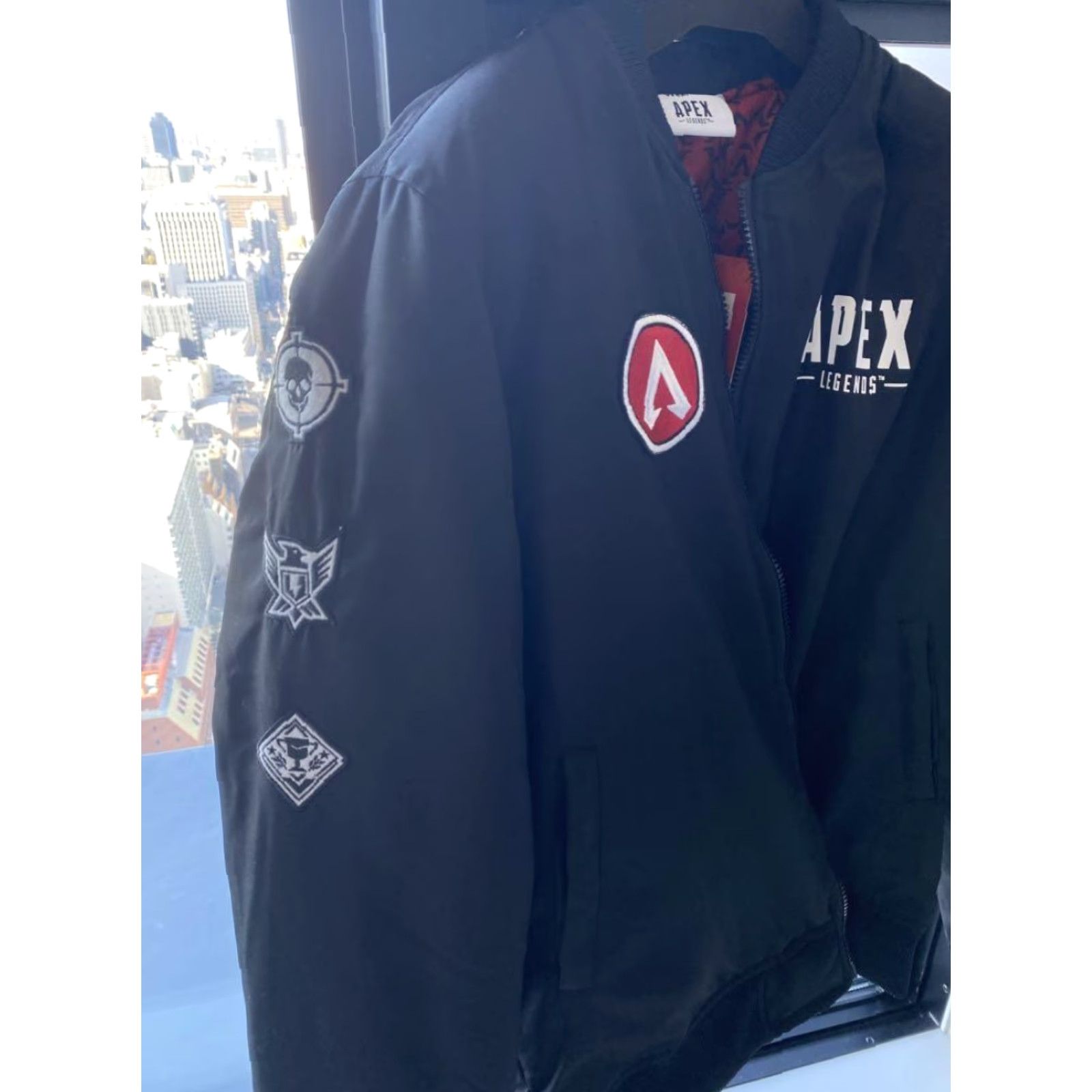 Vintage APEX LEGENDS Bomber jacket XL Black Men Size US XL / EU 56 / 4 - 5 Thumbnail