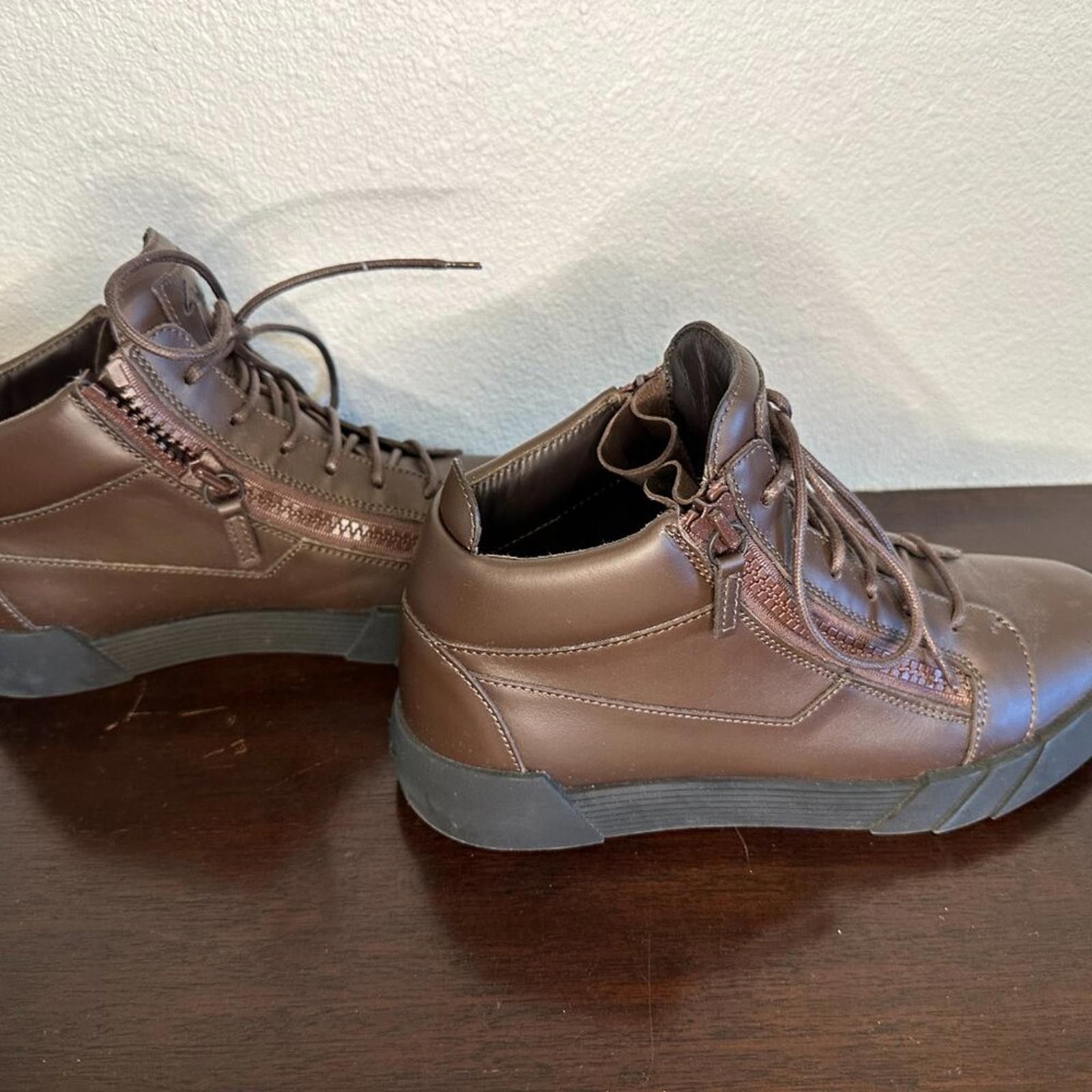 Giuseppe Zanotti giuseppe zanotti Men Brown high top sneakers Size US 9.5 / EU 42-43 - 6 Thumbnail
