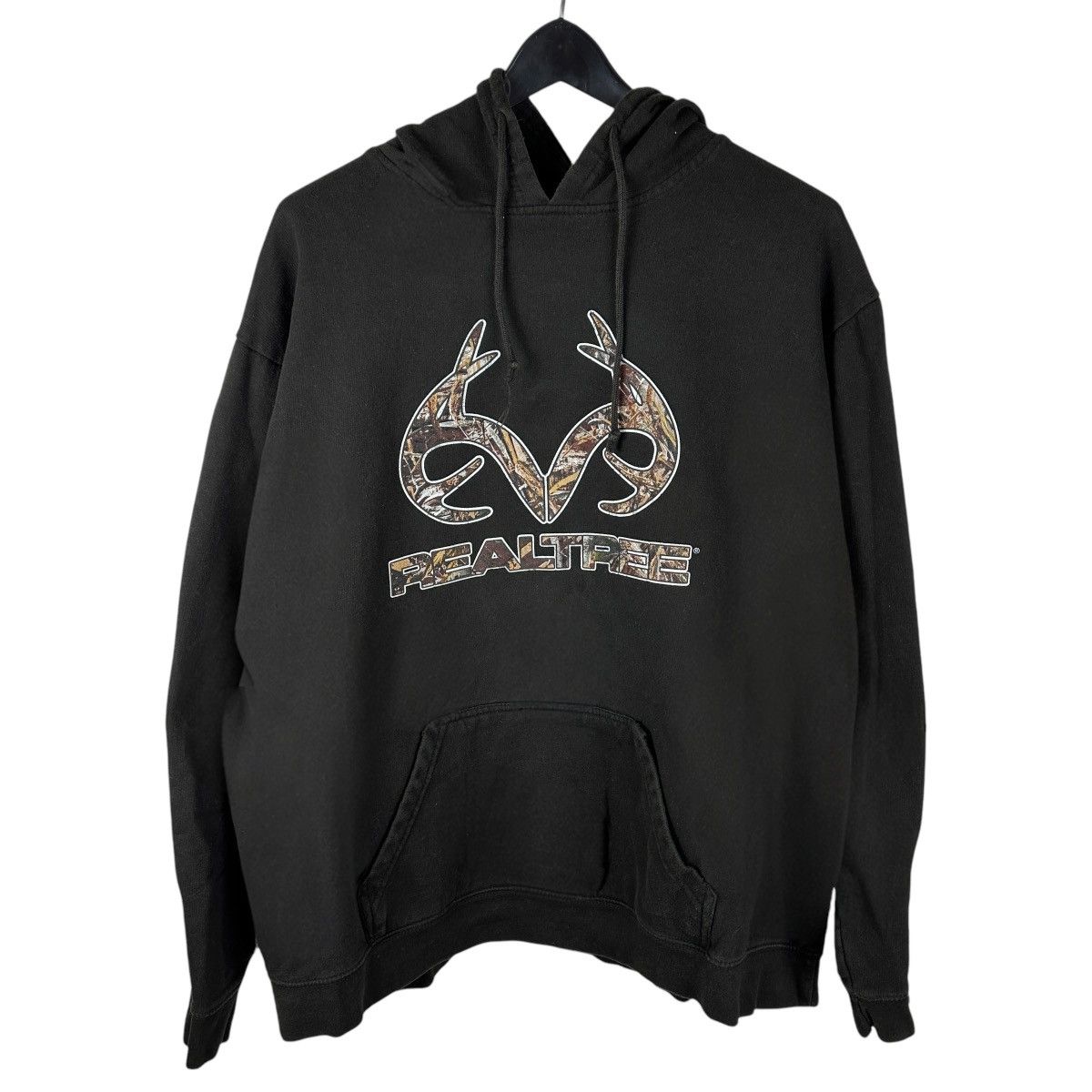 Realtree Mens Y2K Realtree Camo Black Hunting Hoodie Size US XXL / EU 58 / 5 - 1 Thumbnail