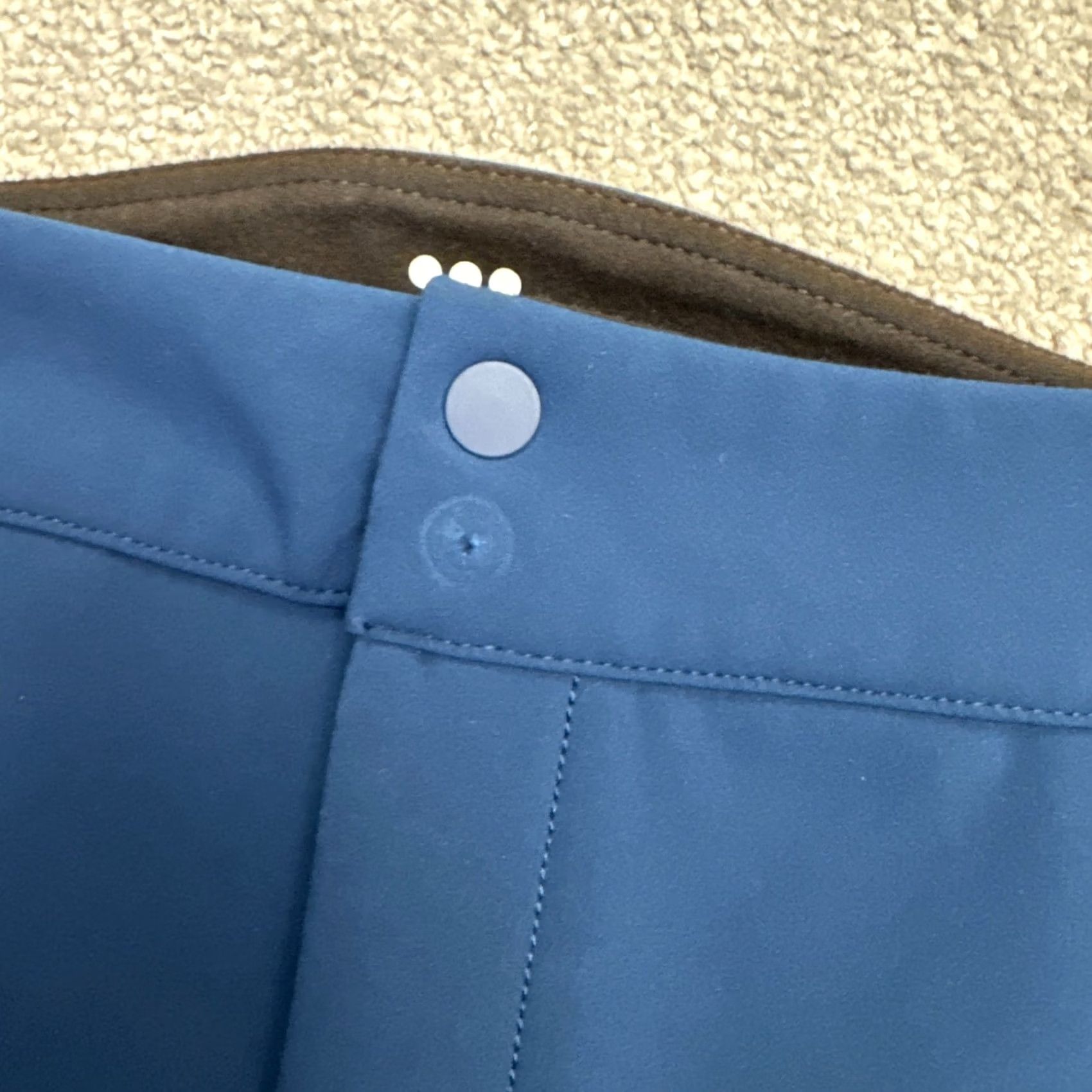 Vintage Title Nine Valhalla Snow Ski Pants Womens 6 Slate Blue Softshell Fleece Lined Size 28" / US 6 / IT 42 - 6 Thumbnail