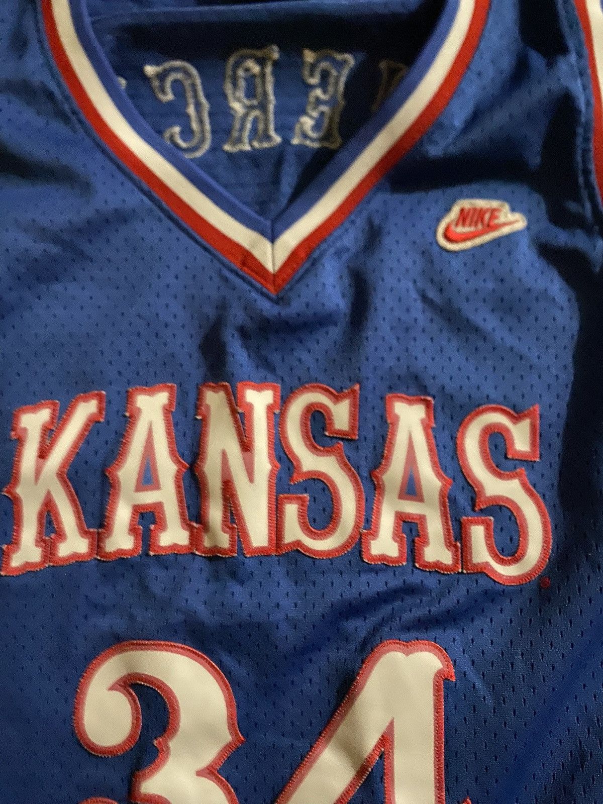 Nike Vintage Nike NBA Paul Pierce Kansas Jersey Size US XXL / EU 58 / 5 - 3 Thumbnail