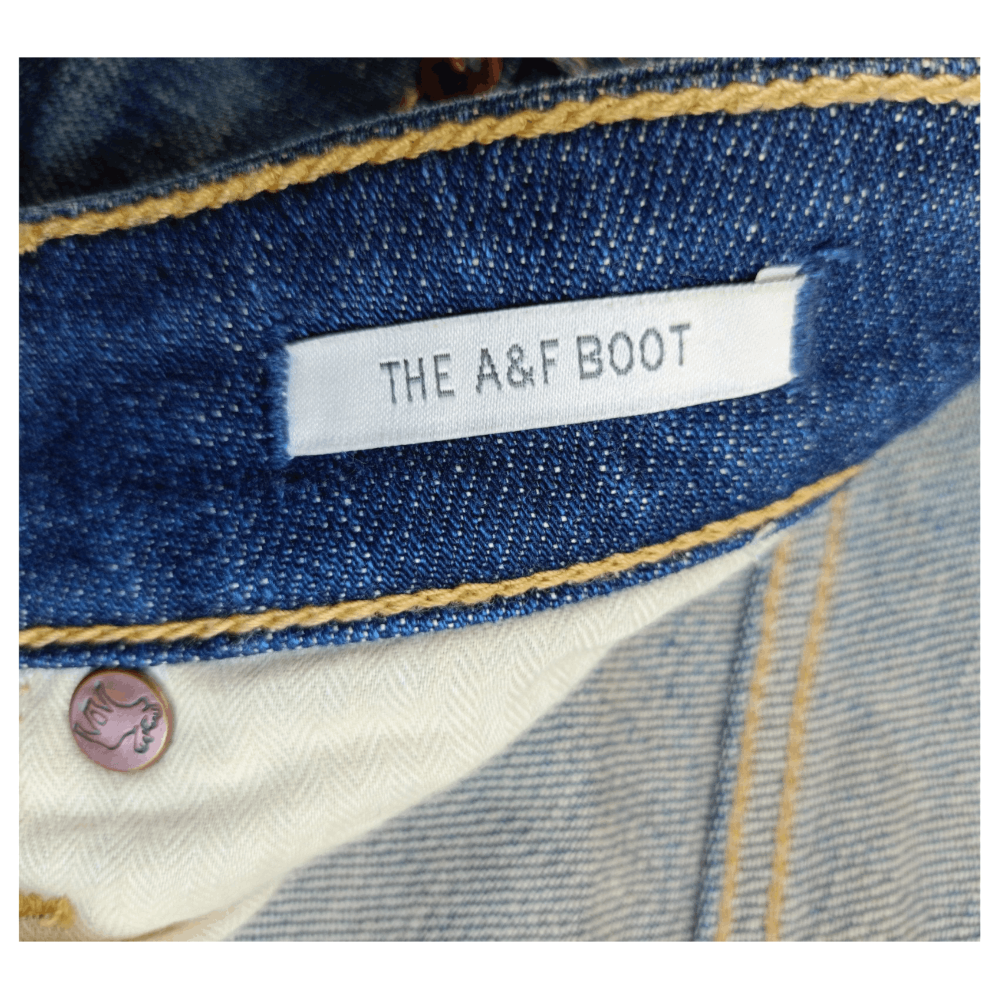 Abercrombie & Fitch × Vintage Abercrombie & Fitch Classic Boot Cut Jeans Vintage Denim Size 25" / US 0 / IT 36 - 14 Thumbnail