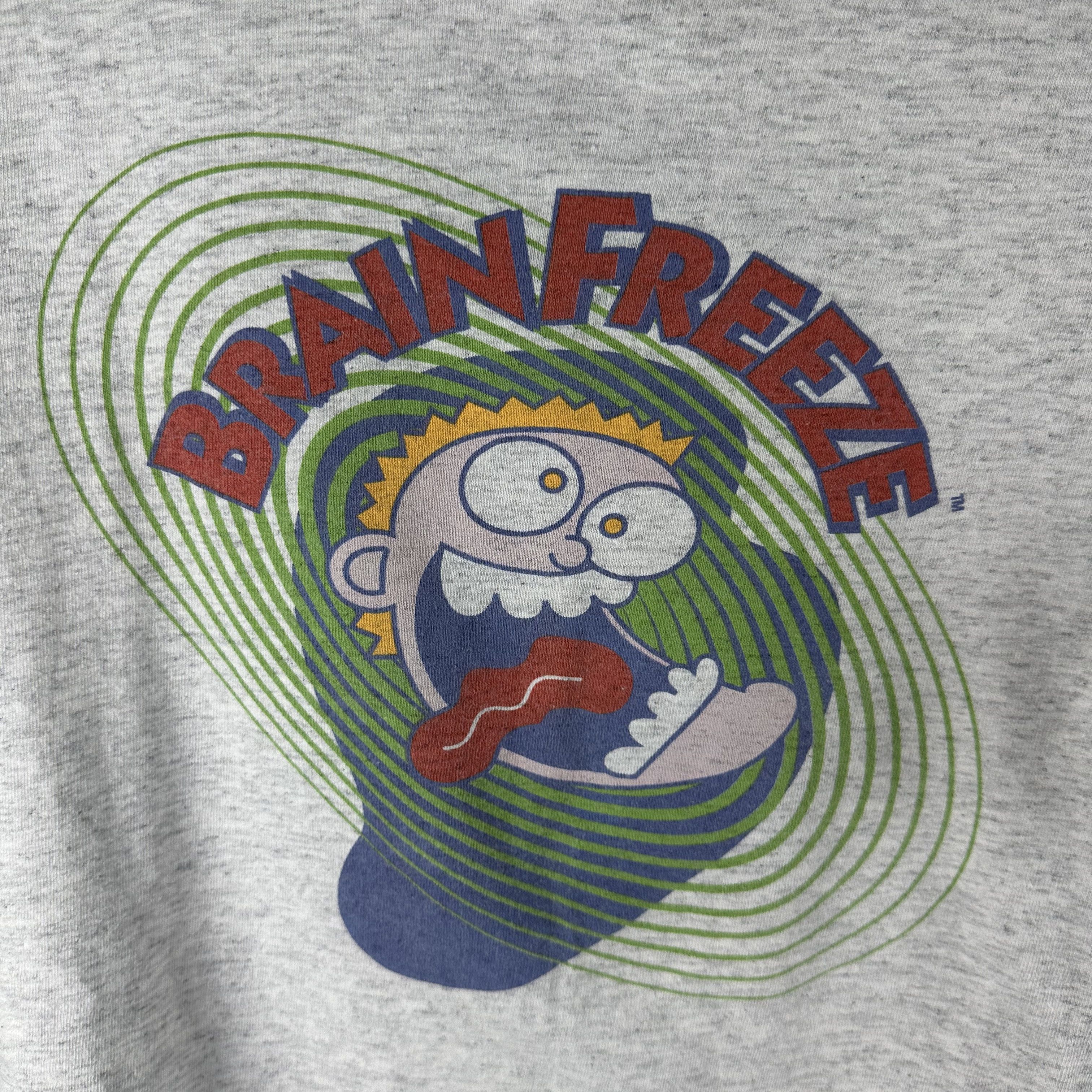 Vintage Vintage 90s Slurpee Brainfreeze So Good It Hurts Promo Tee Size US L / EU 52-54 / 3 - 2 Thumbnail
