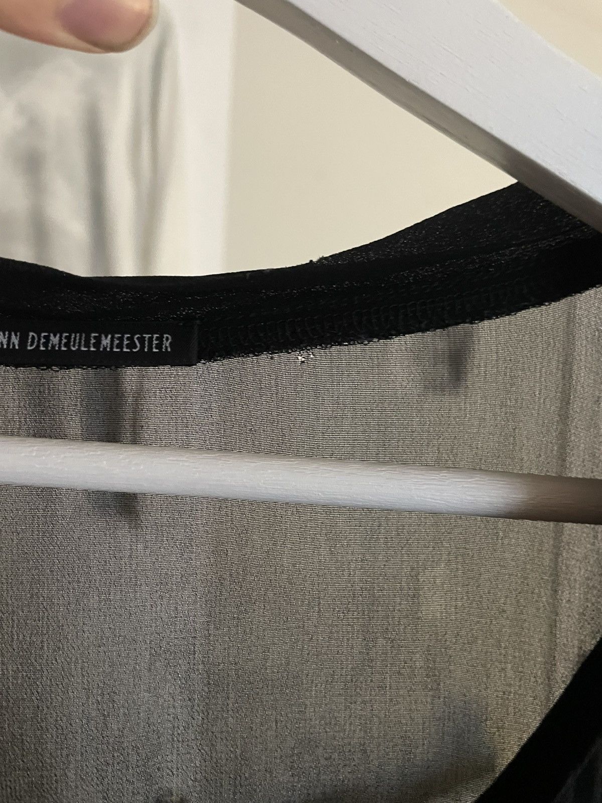 Ann Demeulemeester AW03 Moon Sheer Shirt Size US M / EU 48-50 / 2 - 4 Thumbnail