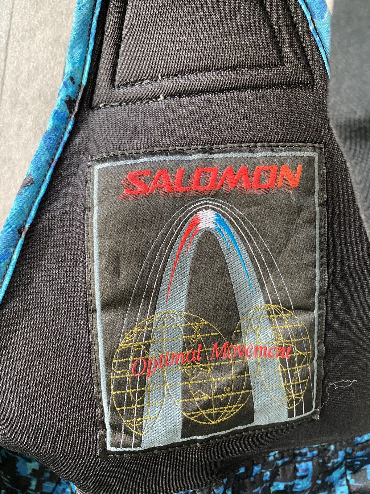 Salomon × Vintage Vintage 90s Salomon Jumpsuit Ski Pant Size US 34 / EU 50 - 15 Thumbnail