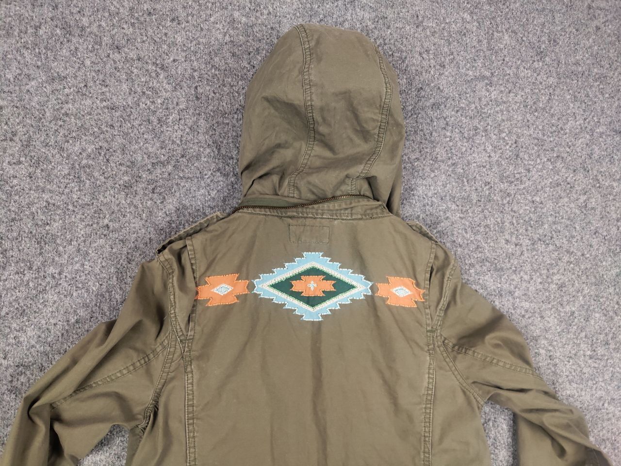 Polo Ralph Lauren Vintage Ralph Lauren Denim Supply Military M65 Hoodie Jacket Size S / US 4 / IT 40 - 13 Thumbnail