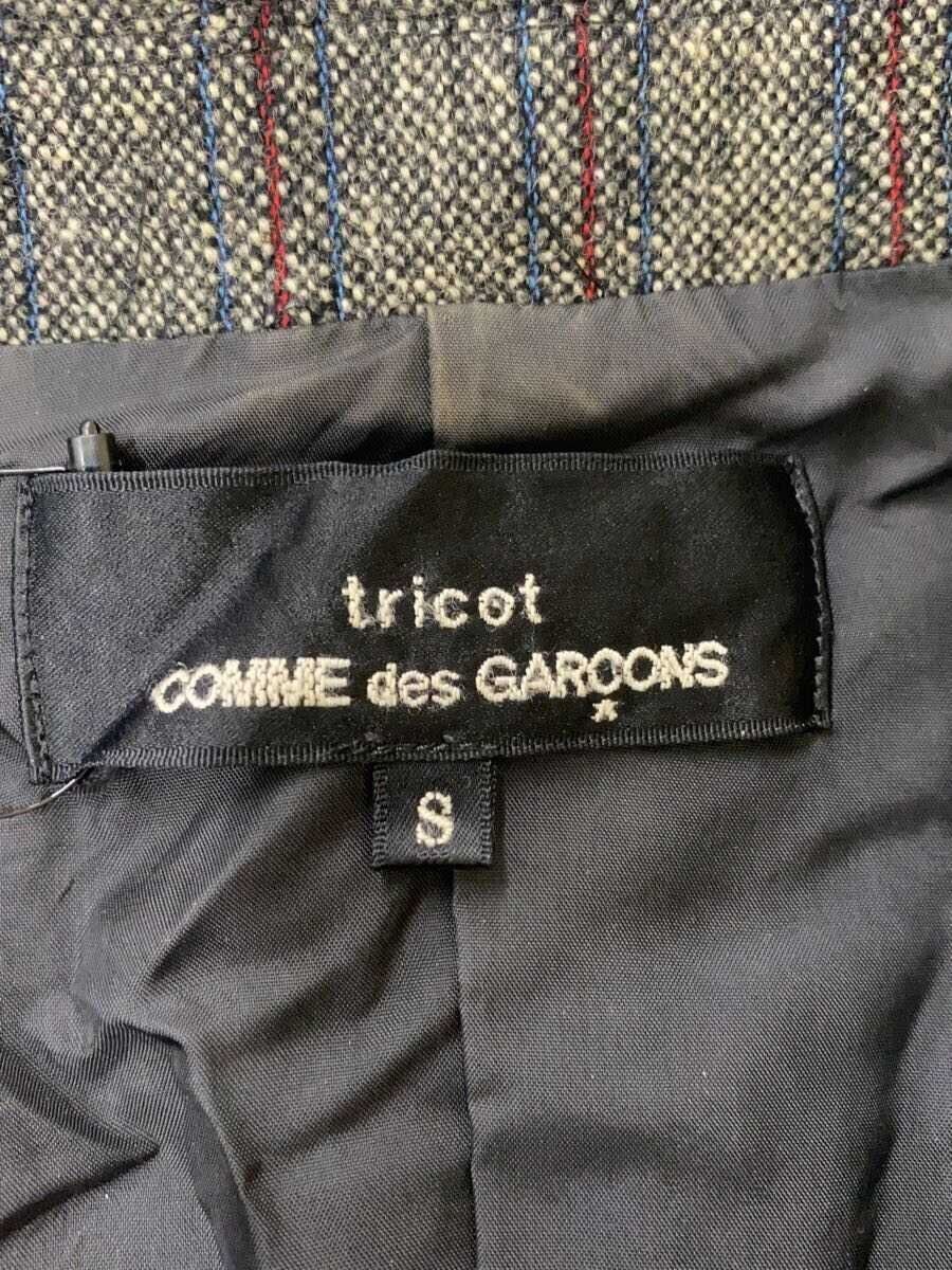 Comme des Garcons Frayed Seam Striped Jacket Size S / US 4 / IT 40 - 4 Thumbnail