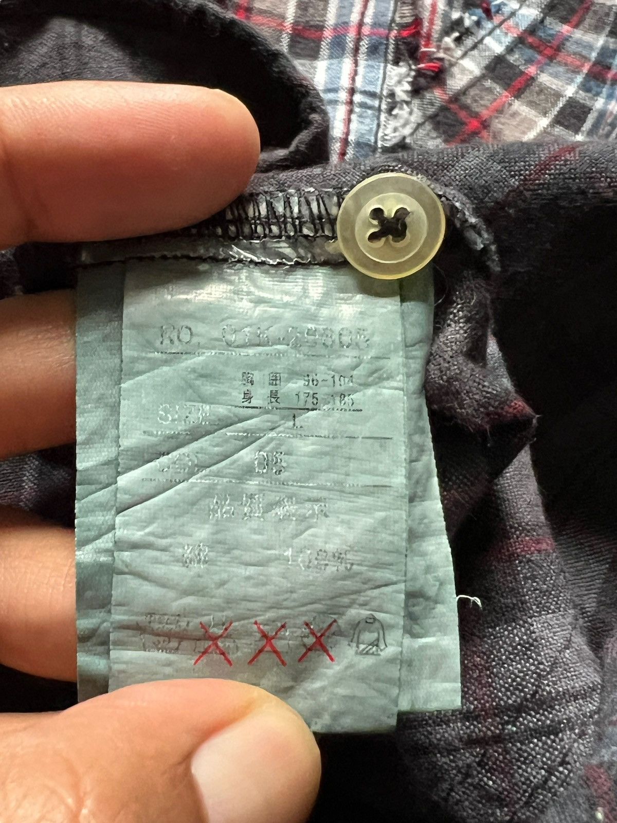Flannel Semantic Design Union Jack Two Tone Flannel Size US L / EU 52-54 / 3 - 9 Thumbnail