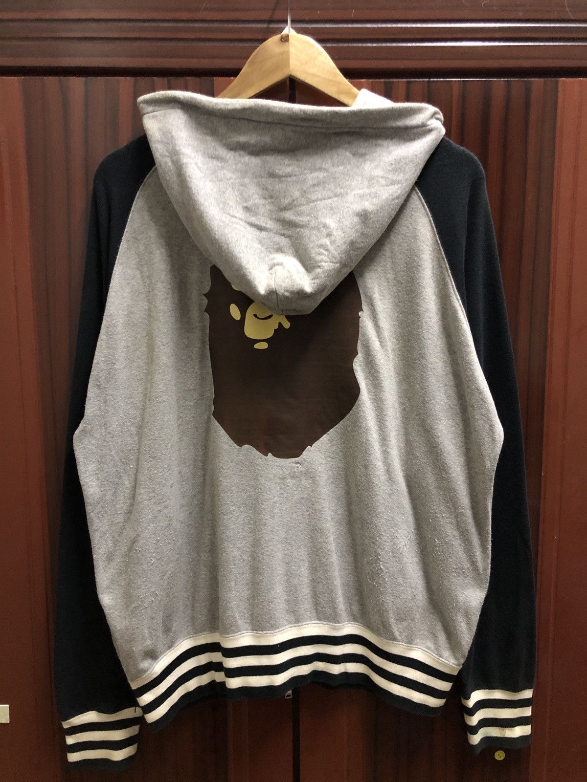 Bape BAPESTA Big Head Back Hit Zip Hoodie Size US M / EU 48-50 / 2 - 2 Thumbnail