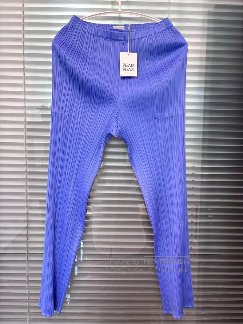 Issey Miyake Issey Miyake Purple Pants Size 25" / US 0 / IT 36 - 1 Thumbnail
