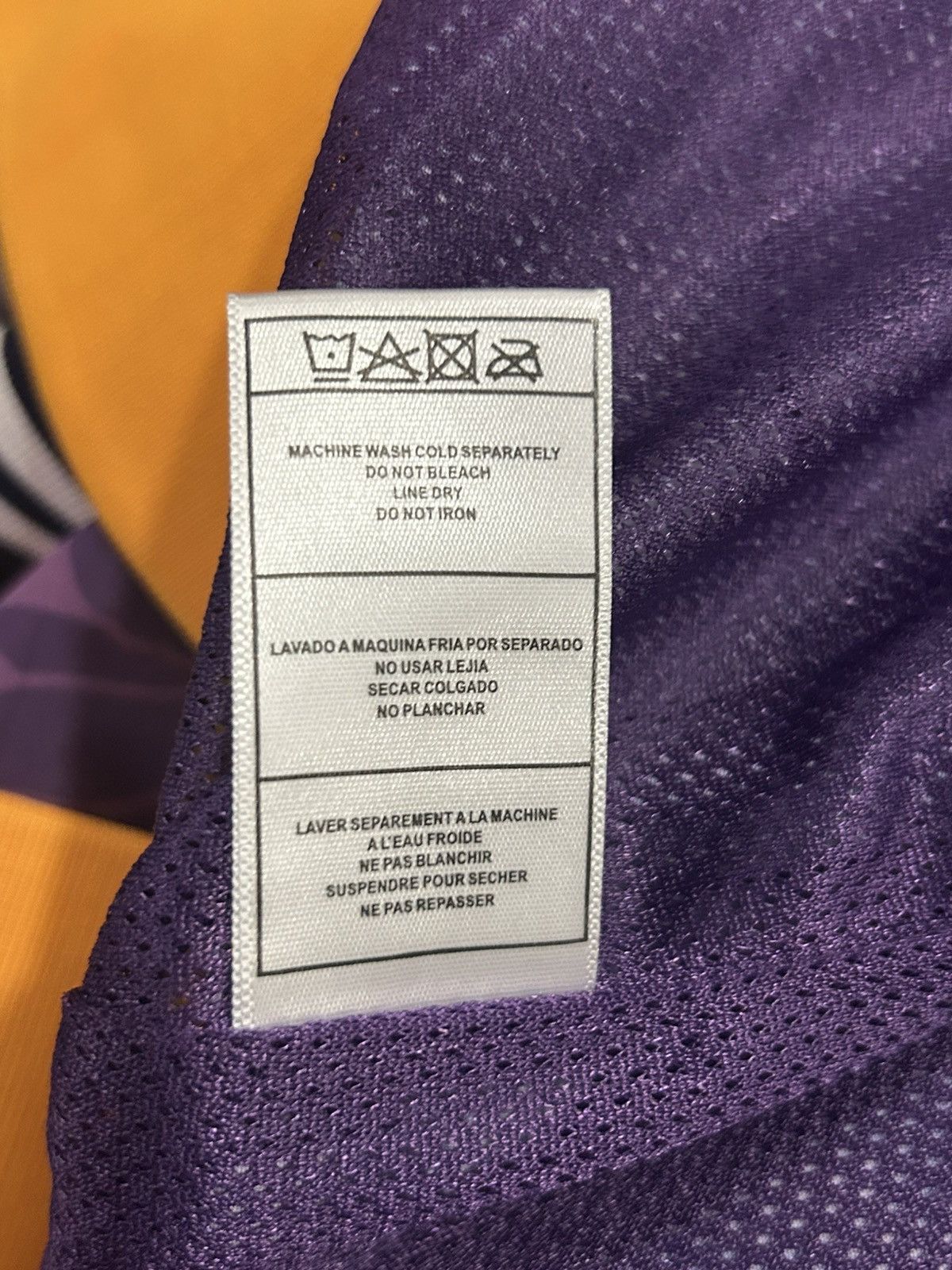 Bape × Mitchell & Ness × NBA Bape X Mitchell & Ness Lakers Jacket Size US M / EU 48-50 / 2 - 12 Thumbnail