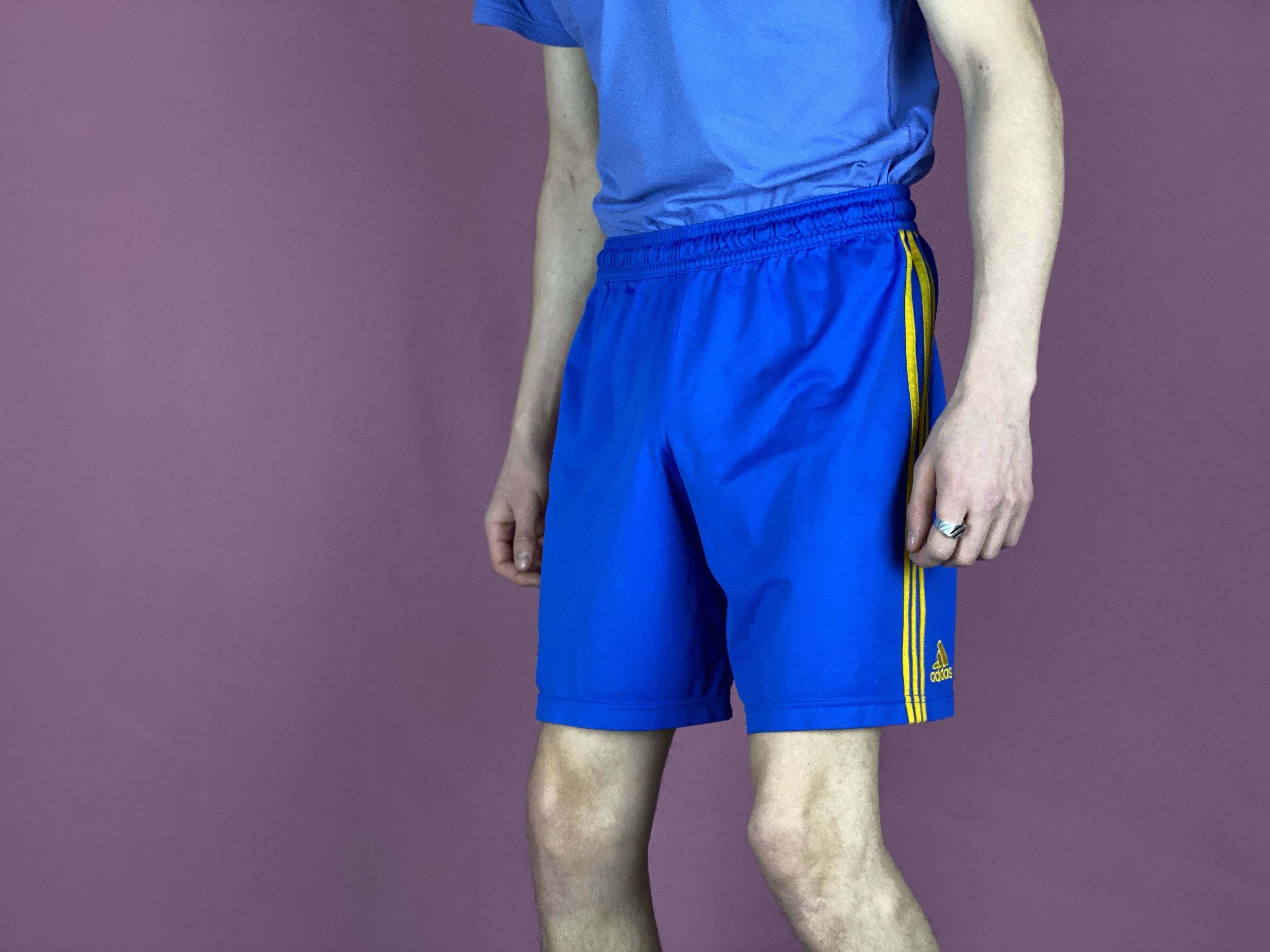 Adidas Adidas Spain Vintage Men's Track Shorts - M Size US 32 / EU 48 - 2 Thumbnail