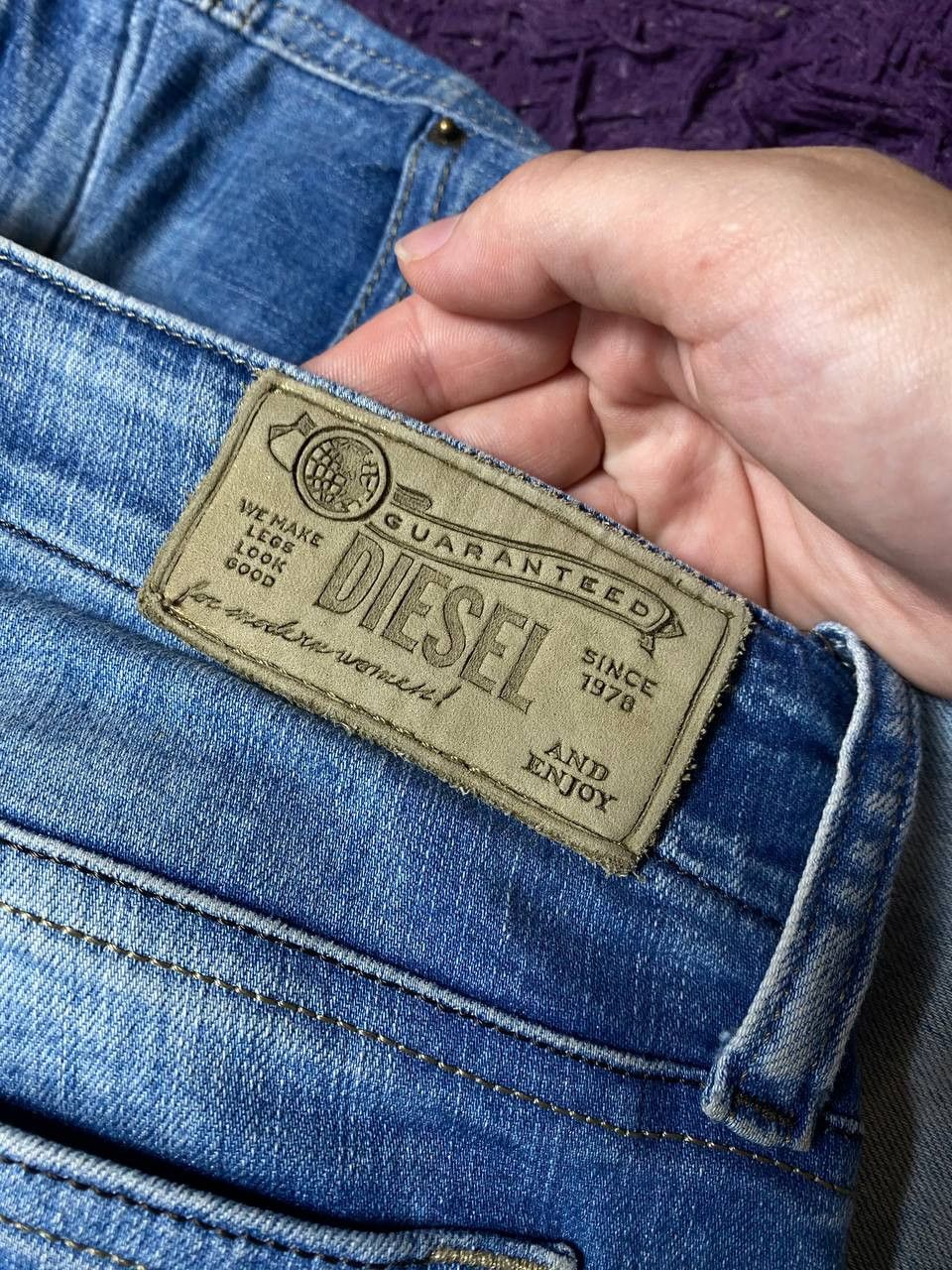 Diesel Diesel Super Slim Skinny Low Waist Denim Jeans Size 29 Size 29" - 9 Thumbnail