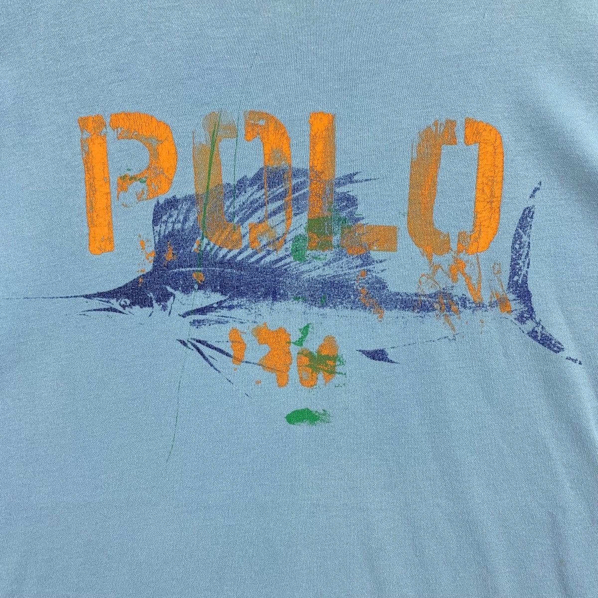 Polo Ralph Lauren × Vintage Vintage POLO RALPH LAUREN polo spellout tee Size US XL / EU 56 / 4 - 9 Thumbnail