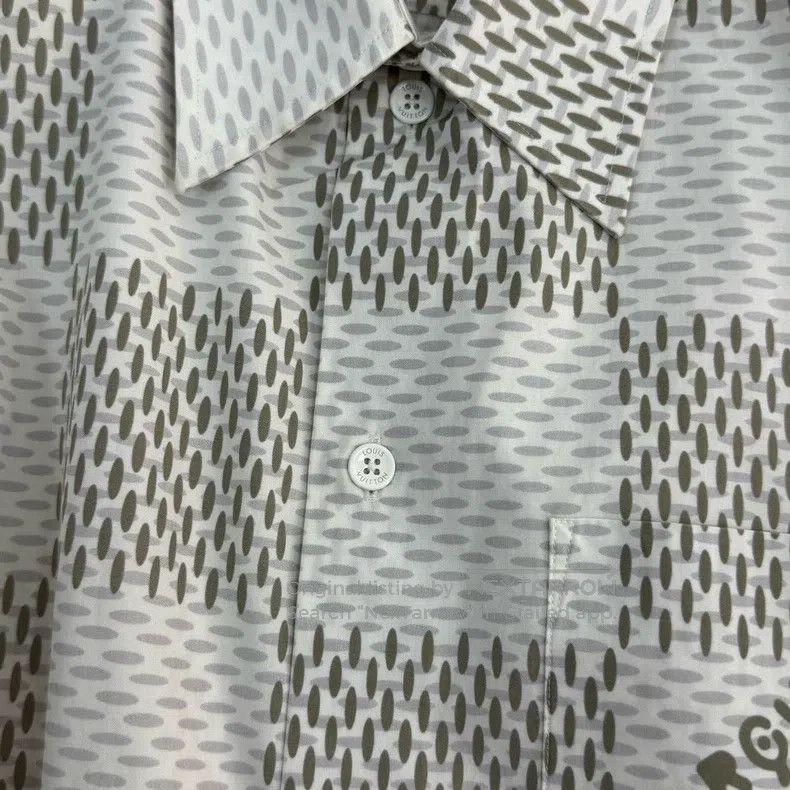 Louis Vuitton Louis Vuitton New White Checker Alphabet Shirt Size US XS / EU 42 / 0 - 8 Thumbnail