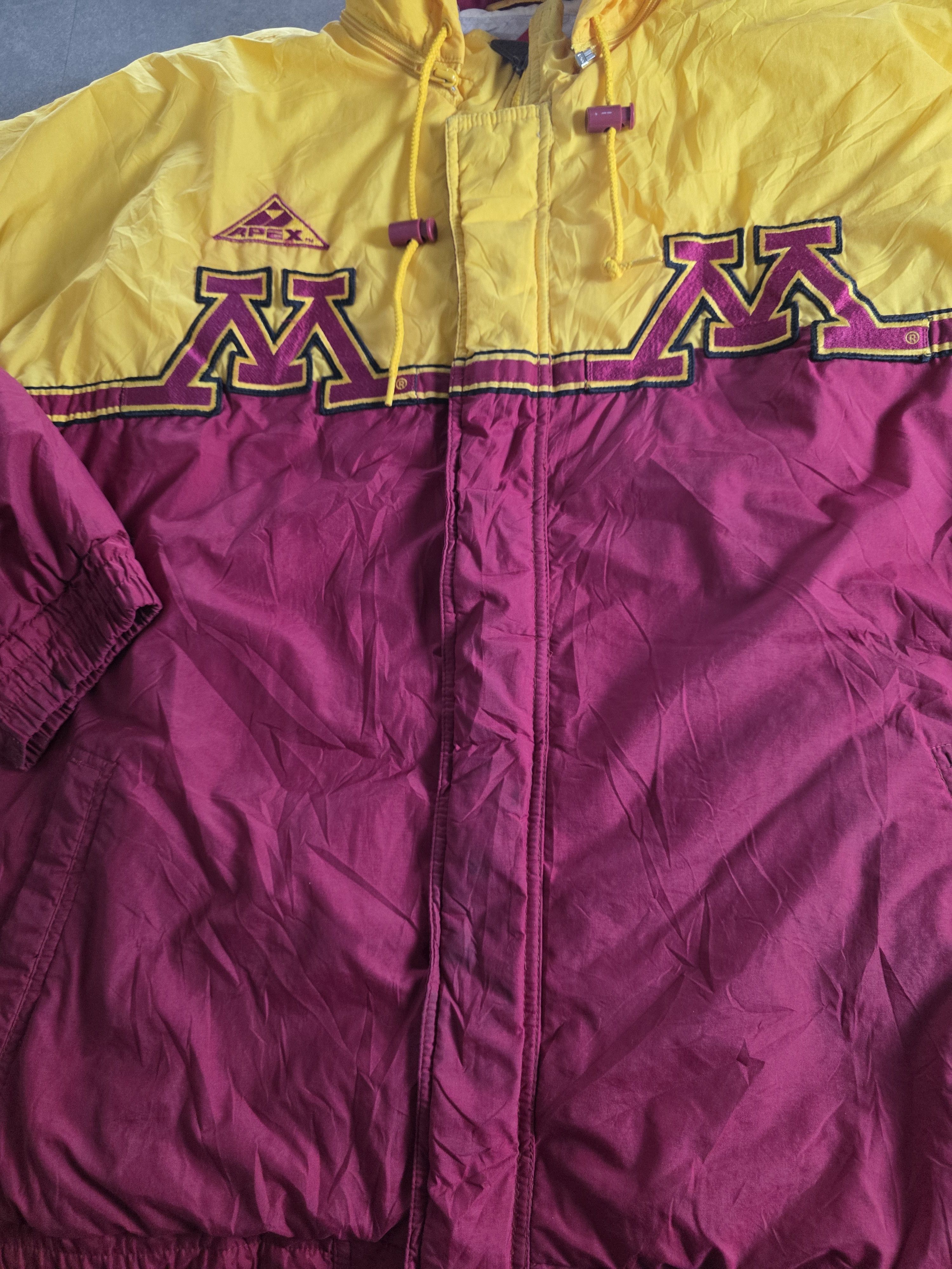 Apex One Vintage Apex One Minnesota Golden Gophers NCAA Jacket 90s Size US XL / EU 56 / 4 - 5 Thumbnail