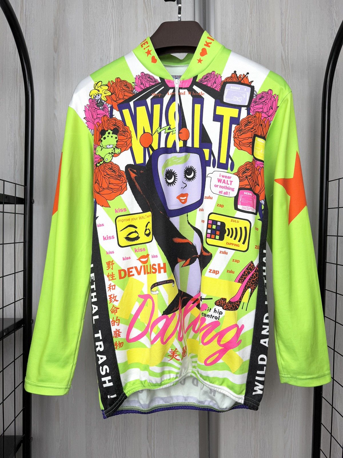 W&LT Walter Van Beirendonck Wild & Lethal Trash W&LT Cycle shirt Size US L / EU 52-54 / 3 - 3 Thumbnail