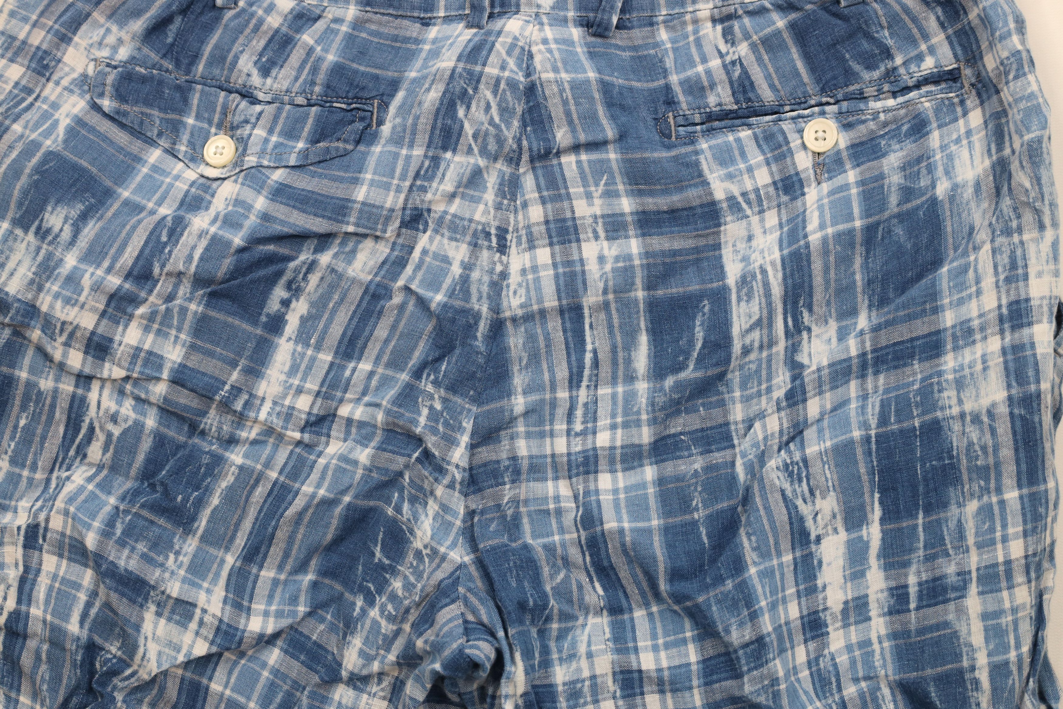 Ralph Lauren Vintage Ralph Lauren India Madras Linen Chino Shorts Size US 36 / EU 52 - 11 Thumbnail