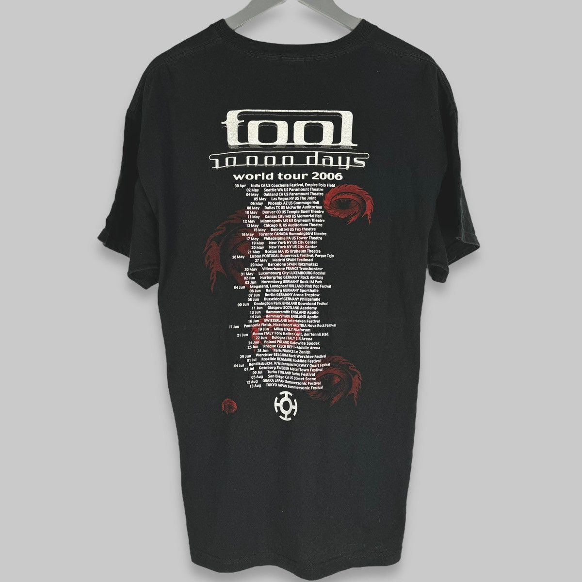 Band Tees Vintage 2006 Tool 10000 Days World Tour Band T Shirt Size US XL / EU 56 / 4 - 2 Thumbnail