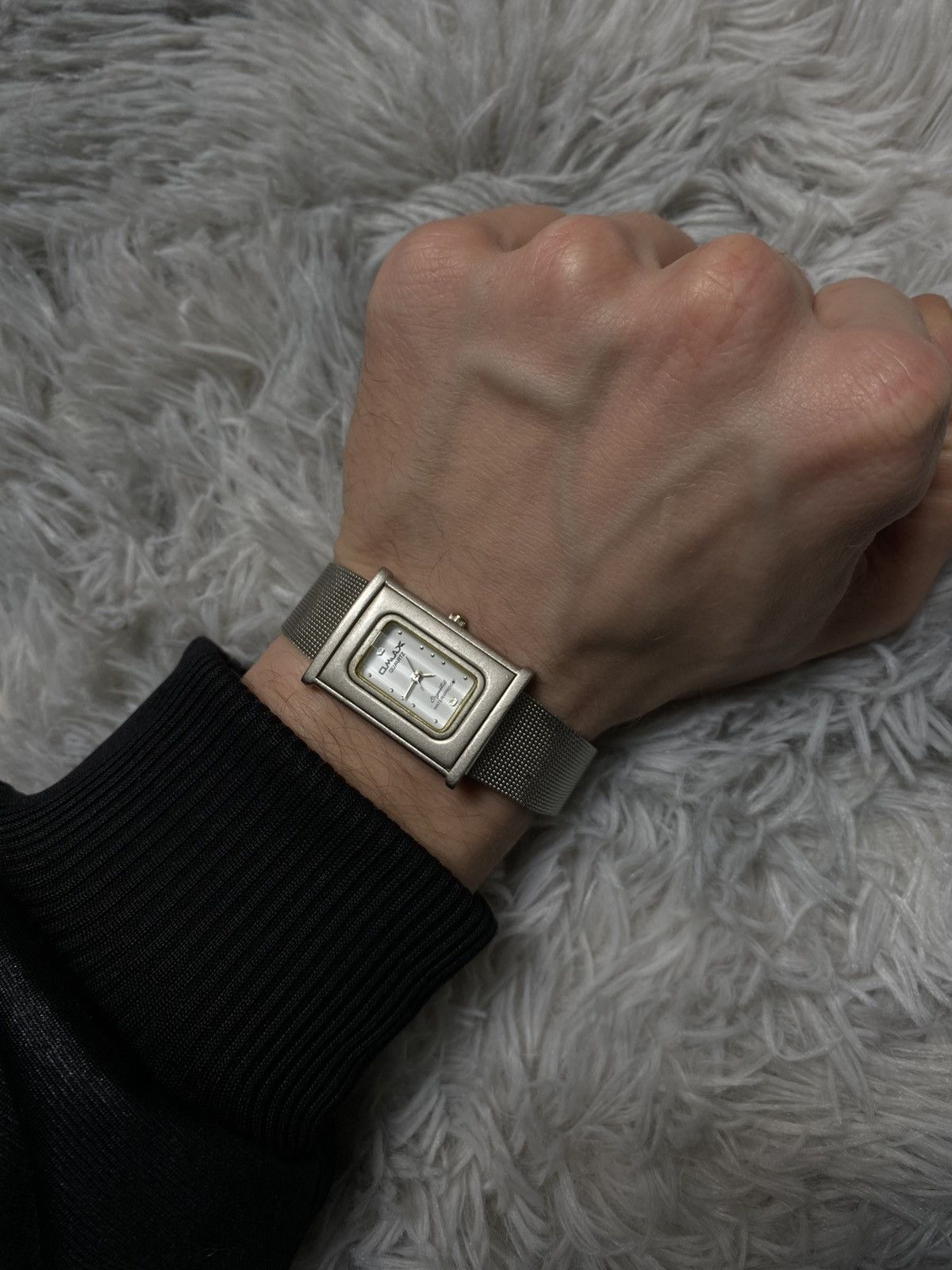 Japanese Brand × Jewelry × Vintage Futuristic Japan Mesh Strap Watch | Japanese Brand Size ONE SIZE - 10 Thumbnail