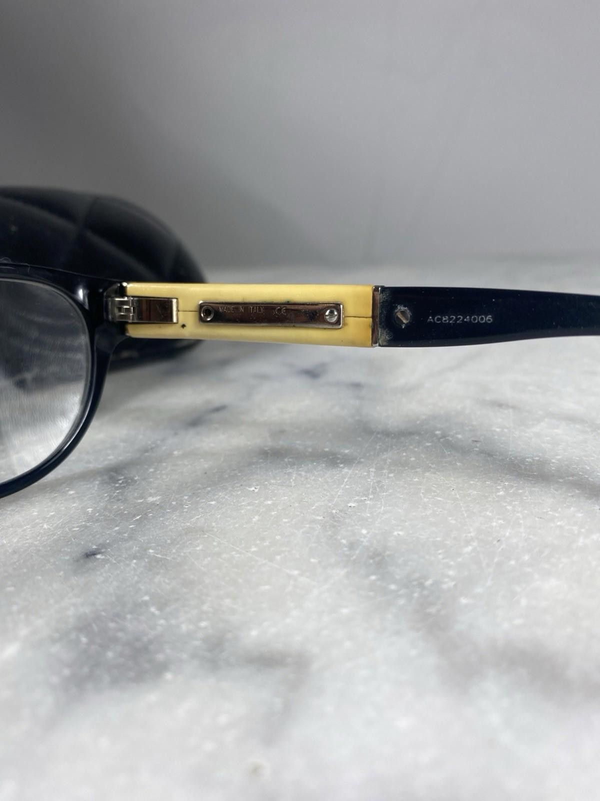 Vintage Chanel Eyeglasses CHANEL Eyeglasses: Rectangle Eyeglasses, acetate — Fashion  main image 2