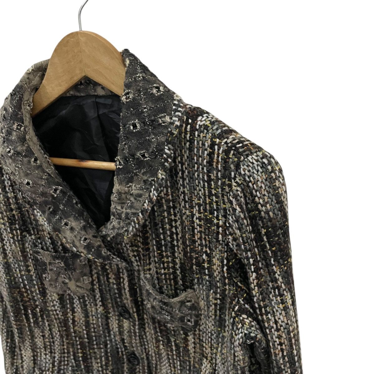Japanese Brand Vintage Adesso Lora Distressed Style Jacket Size L / US 10 / IT 46 - 5 Thumbnail