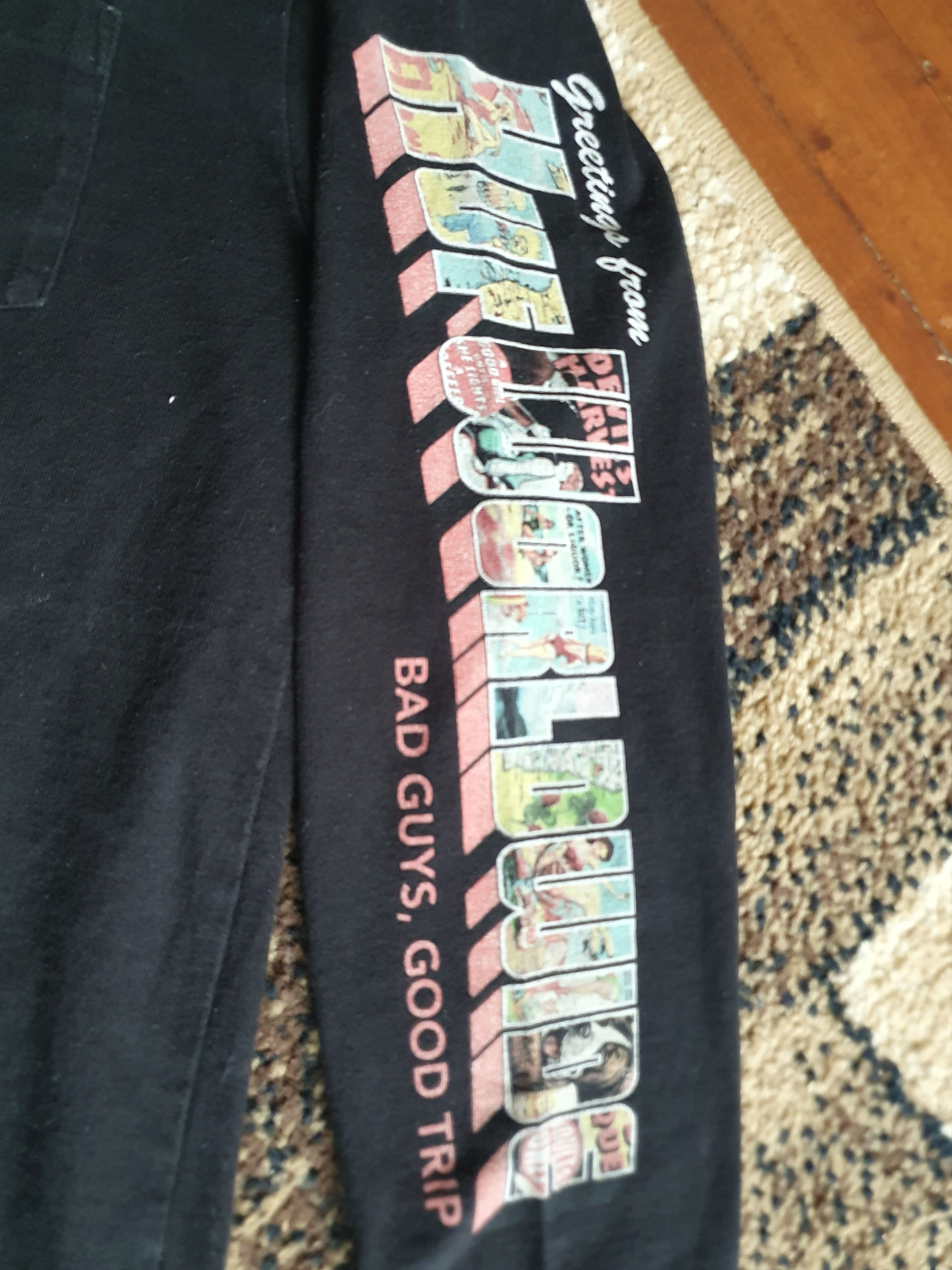 Huf Huf Worldwide Bad Guys,Good Trip Long Sleeve Pocket tee sz S Size US S / EU 44-46 / 1 - 3 Thumbnail