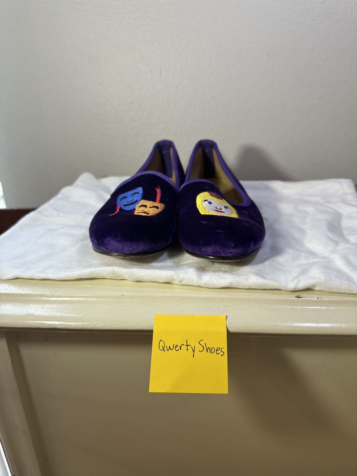 Del Toro Del Toro Velvet Loafers Size US 7.5 / IT 37.5 - 5 Thumbnail