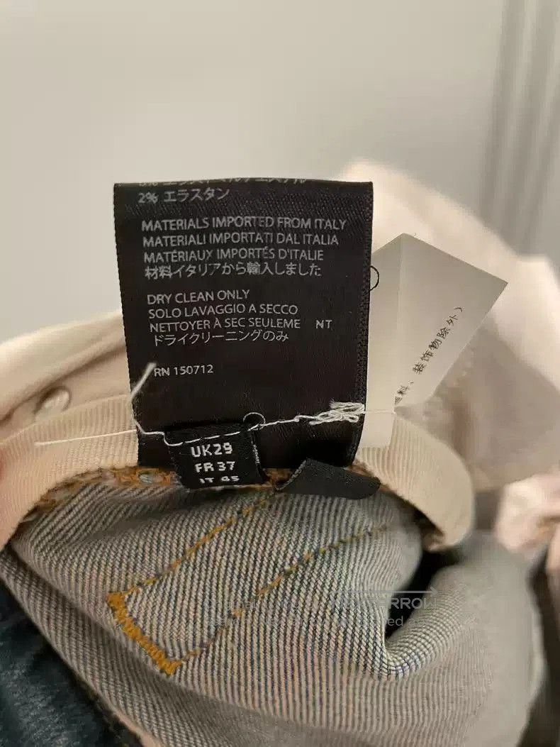 Amiri Amiri ripped jeans in yellow wash. Size US 29 - 6 Thumbnail