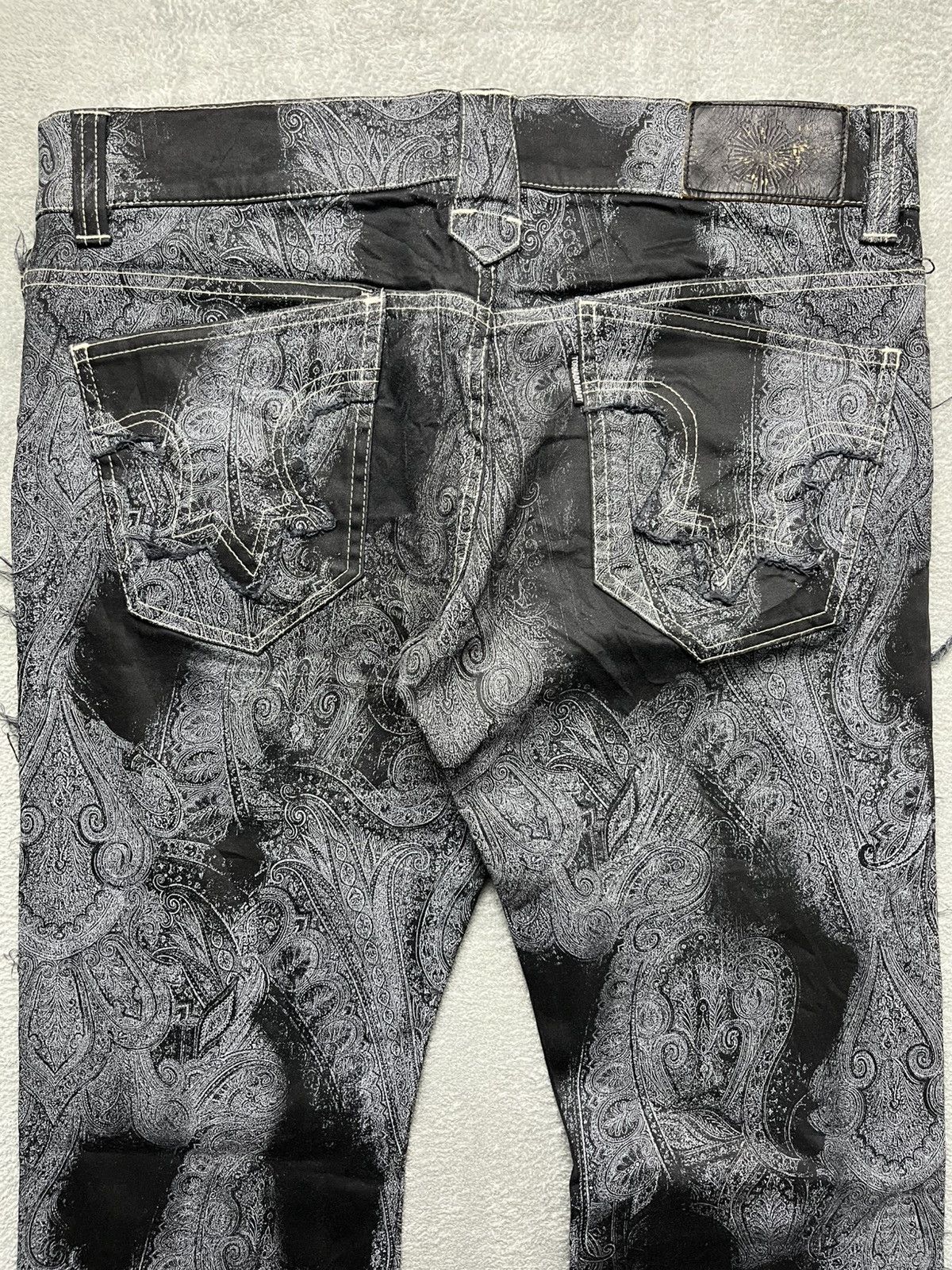 Tornado Mart Tornado mart - Paisley flared pants Size US 33 - 8 Thumbnail