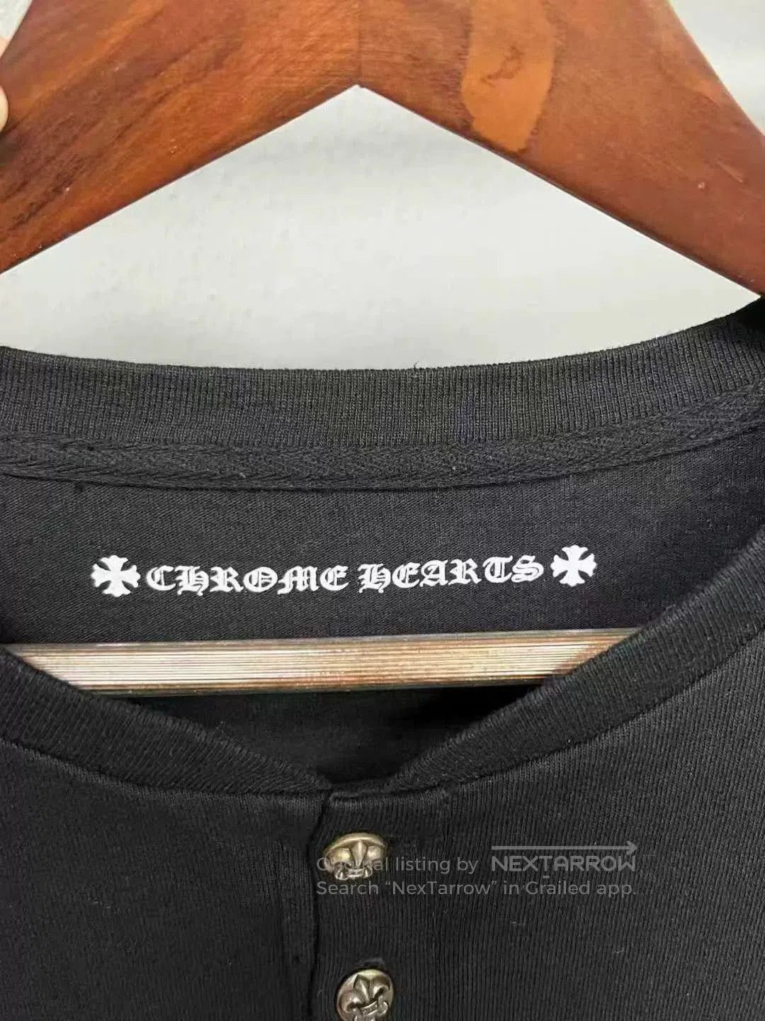 Chrome Hearts chrome hearts graffiti long sleeve polo. Size US L / EU 52-54 / 3 - 4 Thumbnail