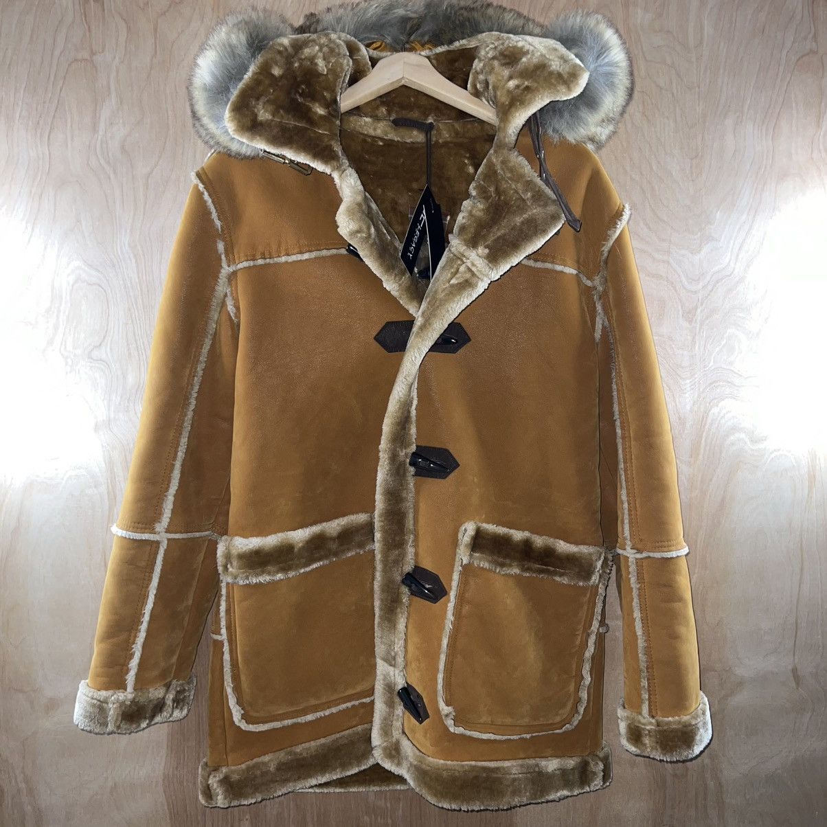 Jordan Craig MEN’S JORDAN CRAIG DENALI SHEARLING LEGACY EDITION FUR COAT Size US M / EU 48-50 / 2 - 1 Thumbnail