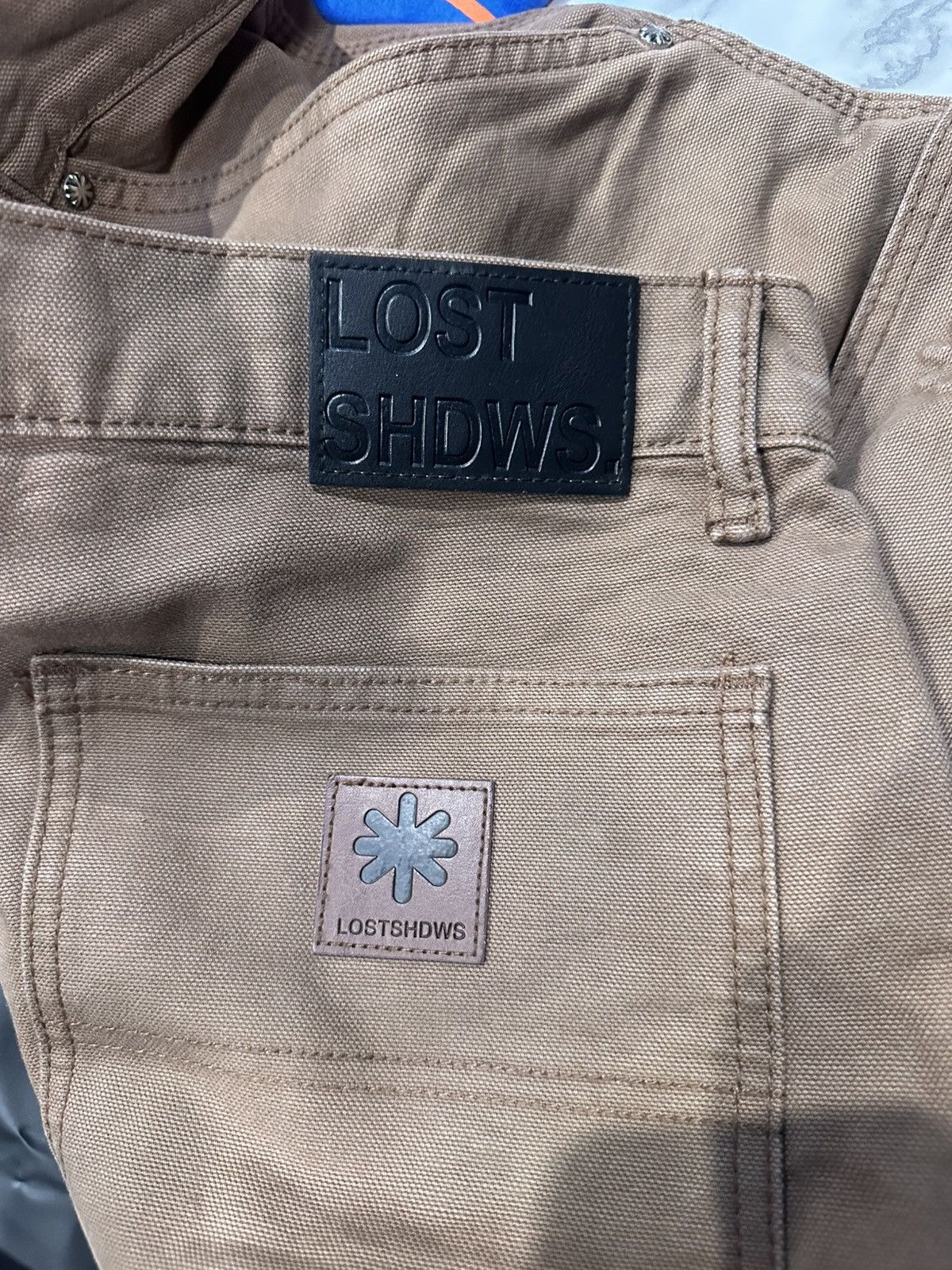 LOSTSHDWS Lost SHDWS Detachable Double Knee Cork Carpenter Jeans Size US 32 / EU 48 - 5 Thumbnail