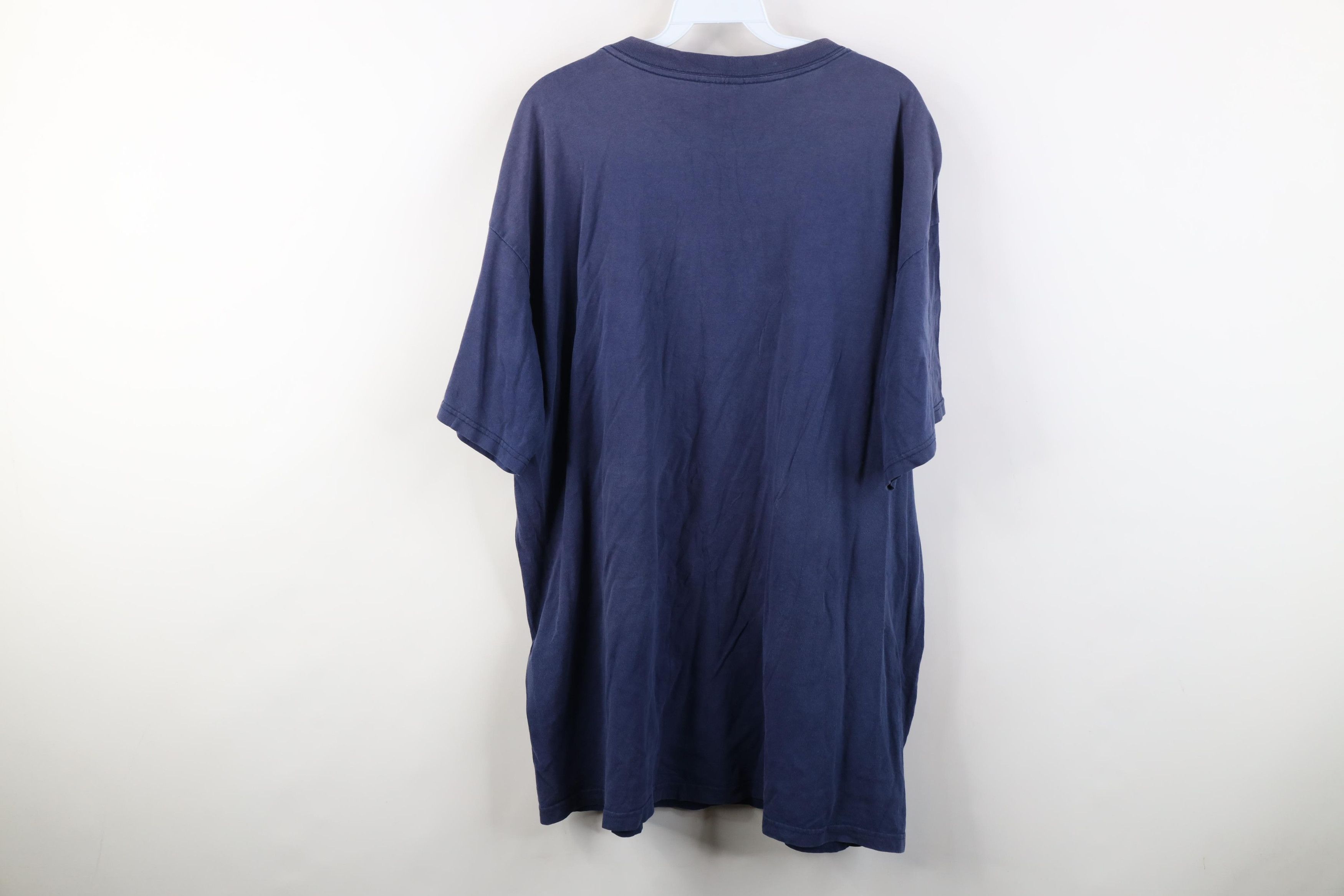 Nike Vintage Y2K Nike Travis Scott Center Big Swoosh T-Shirt Blue Size US XL / EU 56 / 4 - 14 Thumbnail