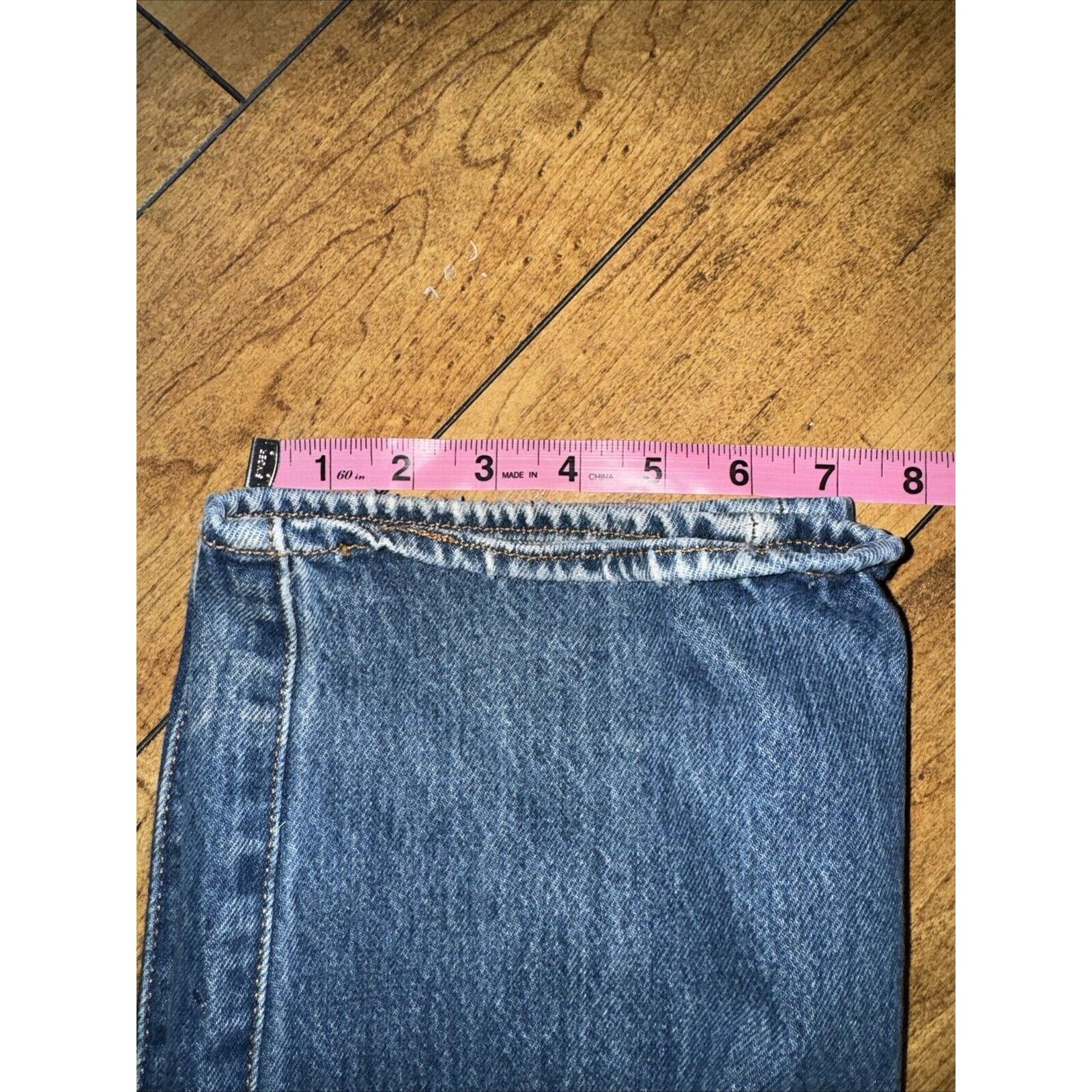 Levi's × Vintage Vintage 90s 501 Denim Jeans Button Fly 32x31 Measured Size US 32 / EU 48 - 3 Thumbnail