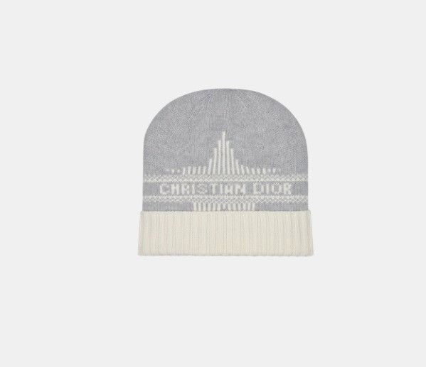 Dior o1w1db10425 15DAL715 Size: OS / Beanie Hat / Cap in Grey Size ONE SIZE - 2 Thumbnail