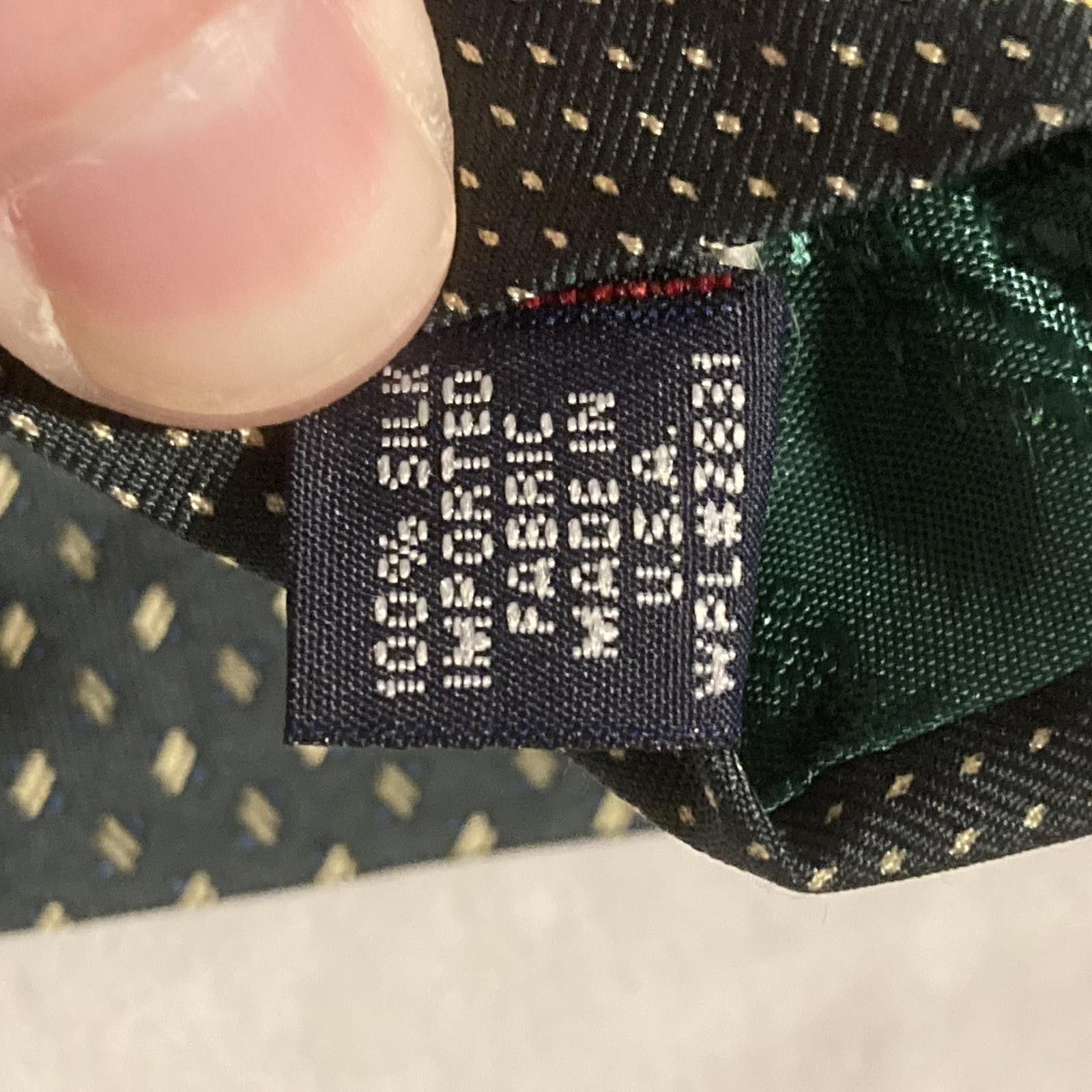 Tommy Hilfiger NWOT Tommy Hilfiger Green Tie 60/3.5 Size ONE SIZE - 4 Thumbnail