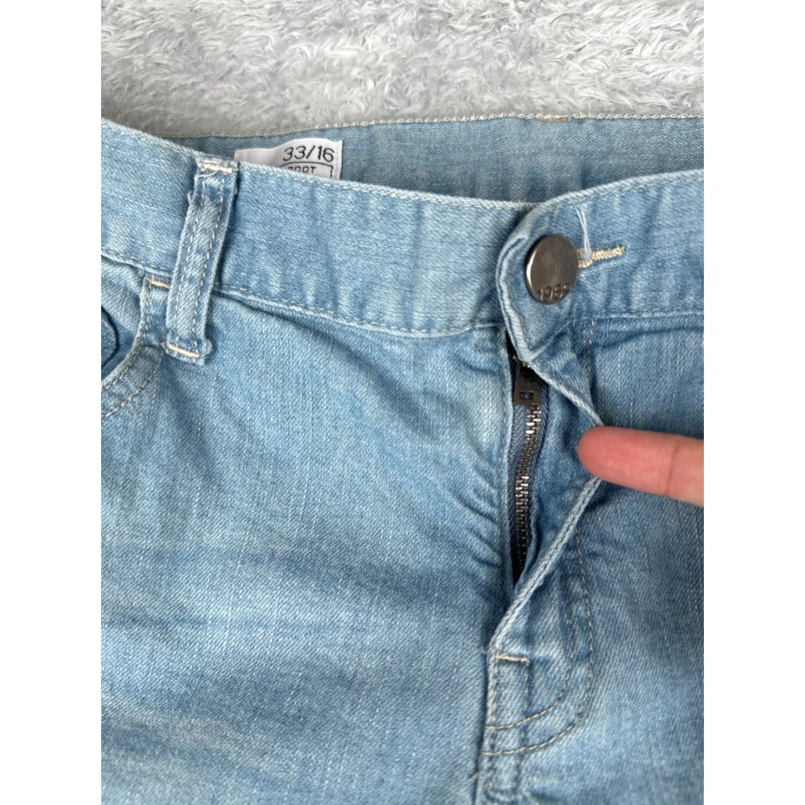 Gap GAP Jeans Regular 16 Blue Denim Bootcut Jeans 36x33 Size 38" / US 16 / IT 52 - 5 Thumbnail