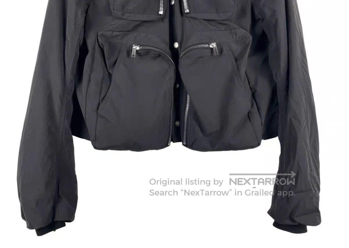 Rick Owens Black Multi-Pocket Short Jacket Size M. Size US M / EU 48-50 / 2 - 4 Thumbnail