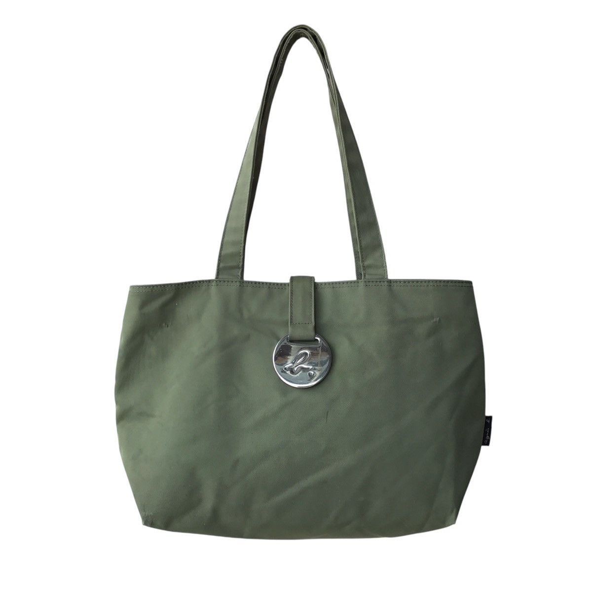 Designer × agnes b. Agnes B. Voyage Paris Steel Buckle Designer Shoulder Bag Size ONE SIZE - 1 Thumbnail